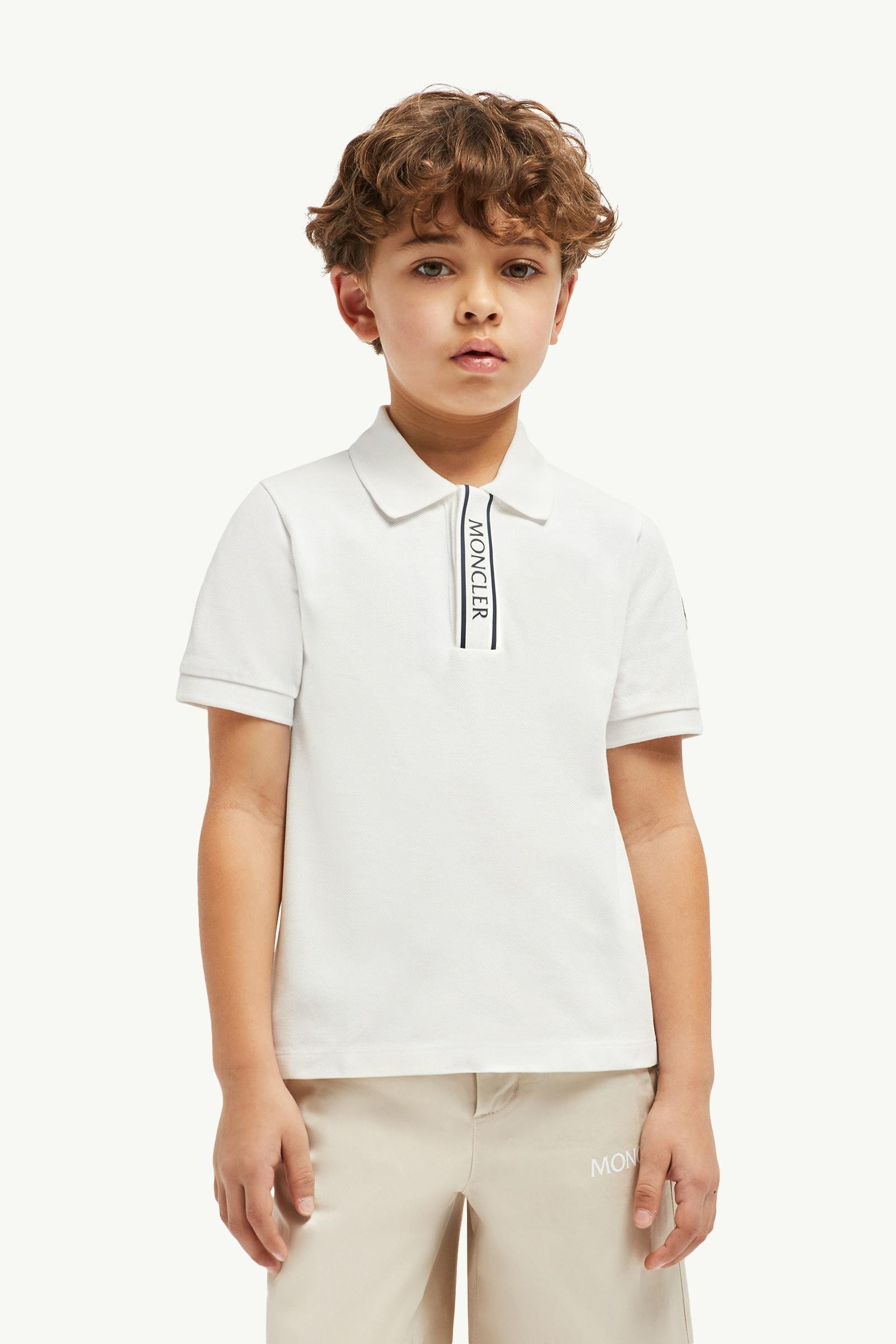 Alternative view of Logo-Trimmed Cotton Piquet Polo Shirt