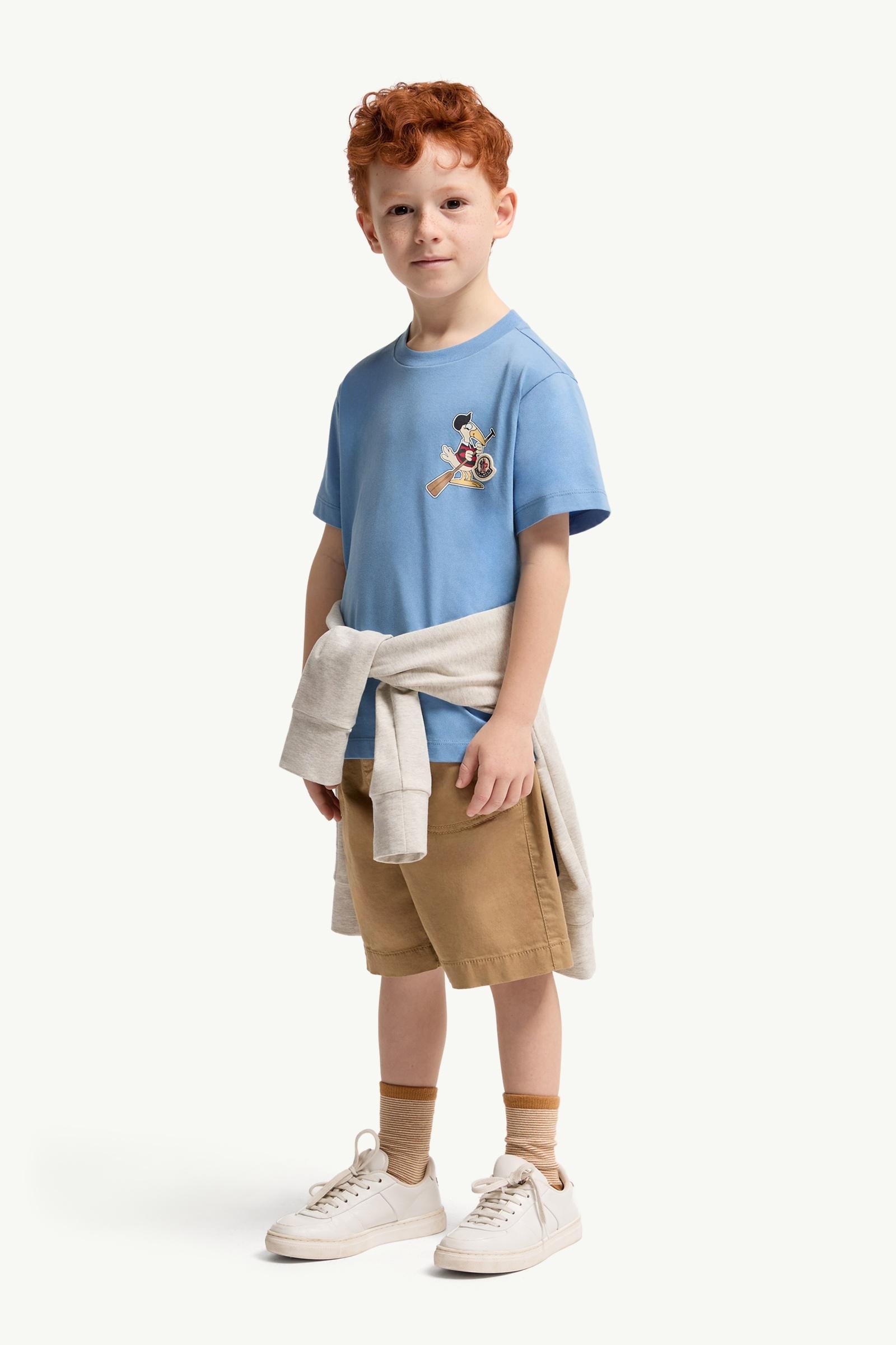 Alternative view of Mon Duck Logo Cotton T-Shirt