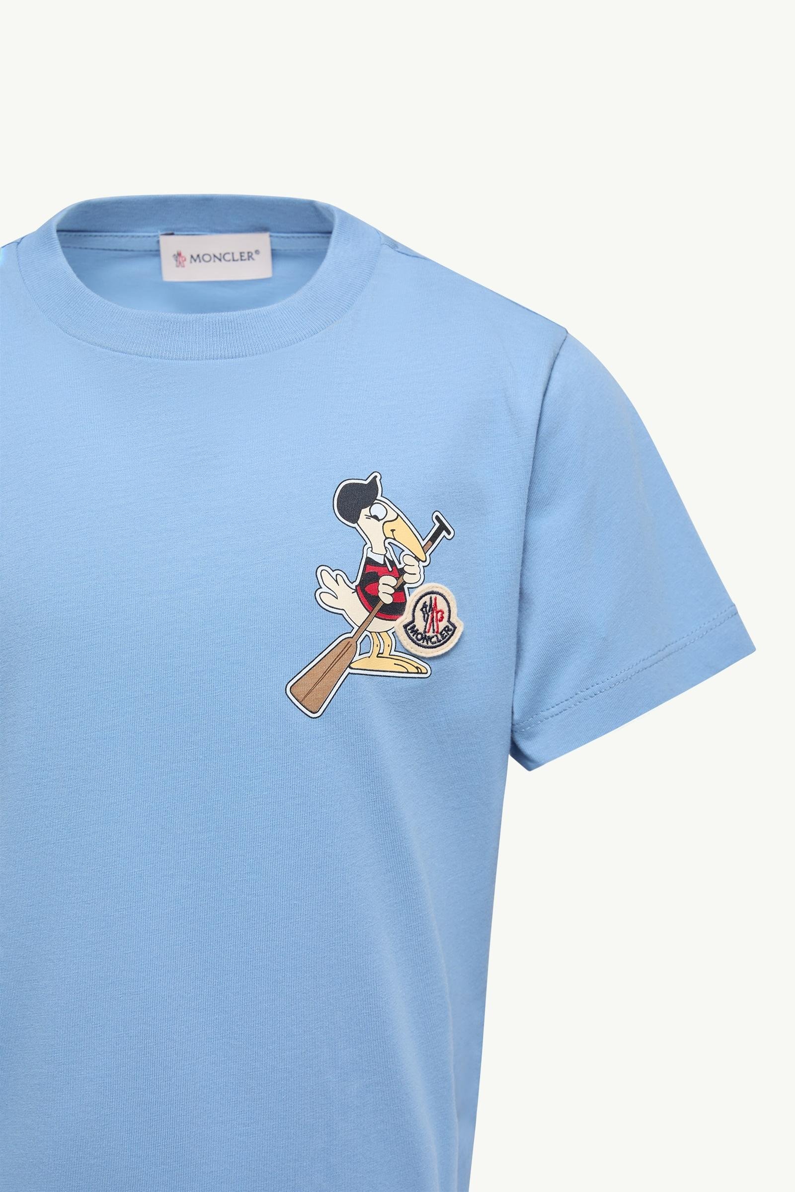 Mon Duck Logo Cotton T-Shirt - 图片 3