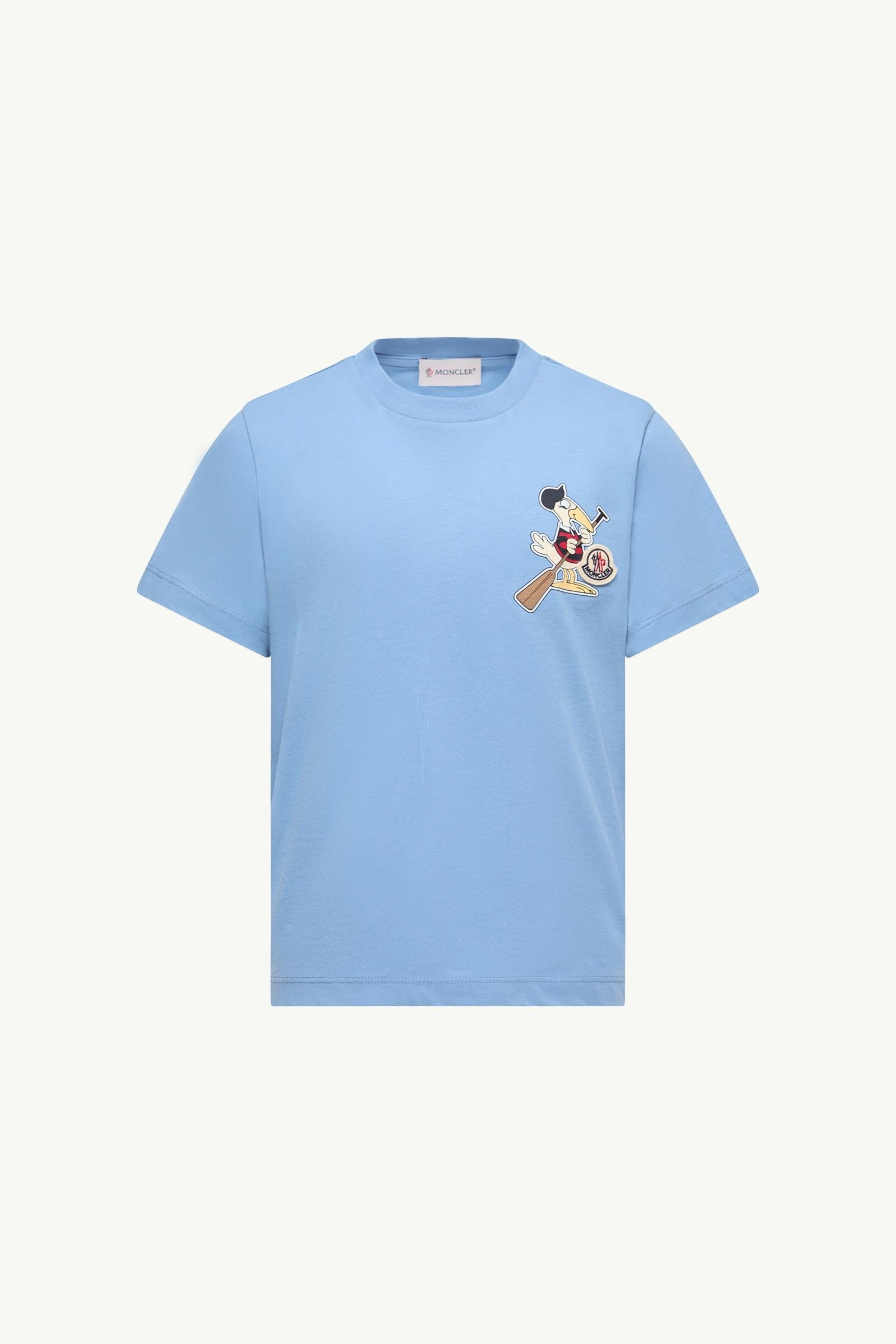 Mon Duck Logo Cotton T-Shirt