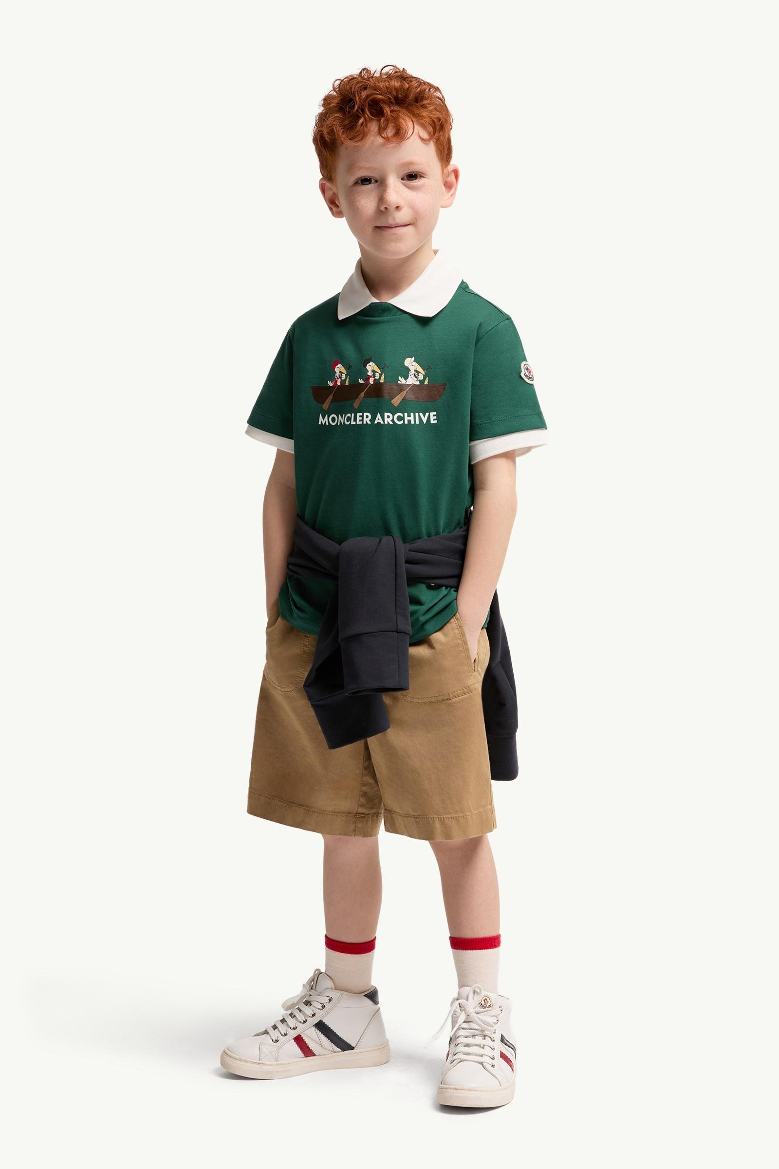 Alternative view of Mon Duck Logo Cotton T-Shirt