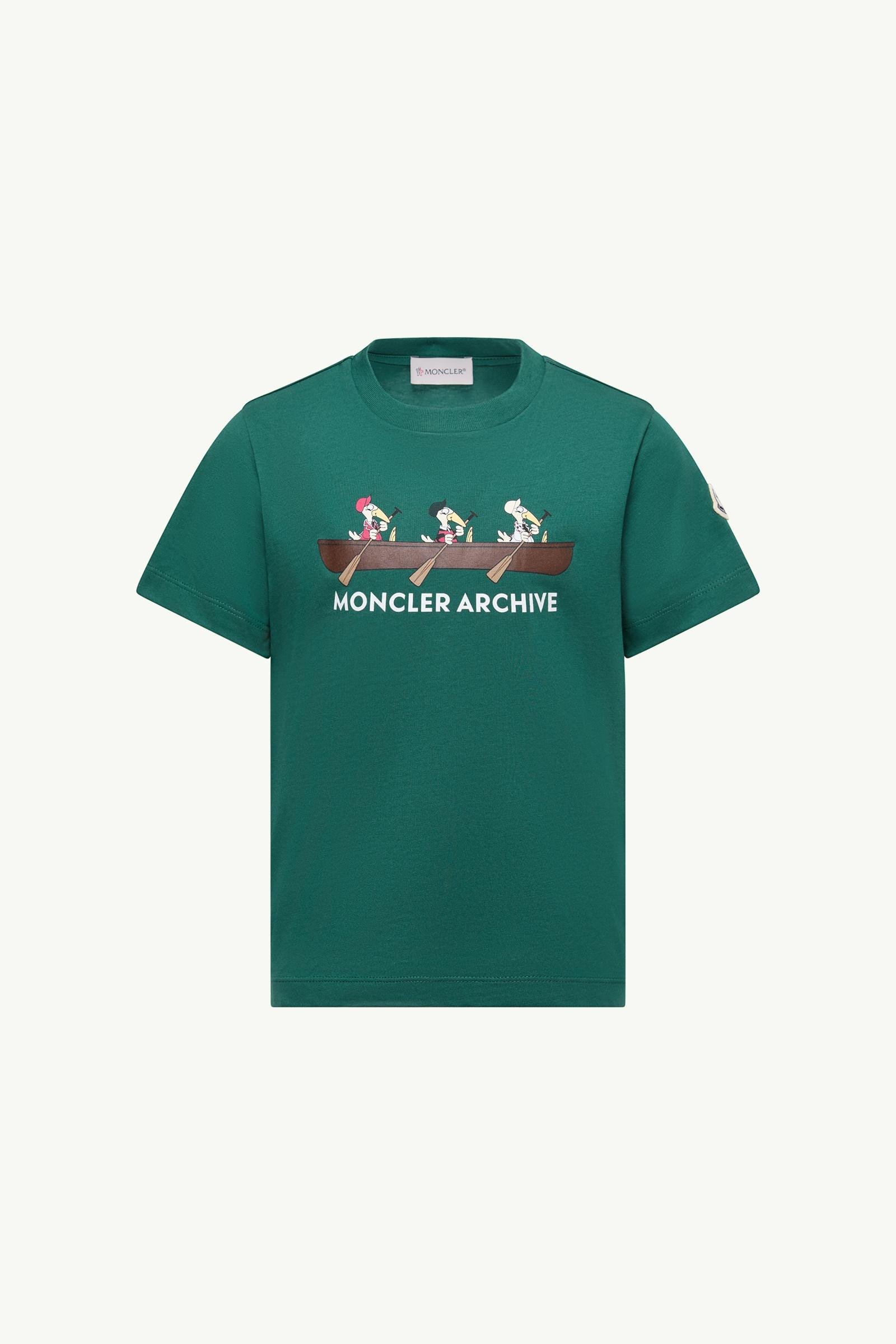 Mon Duck Logo Cotton T-Shirt