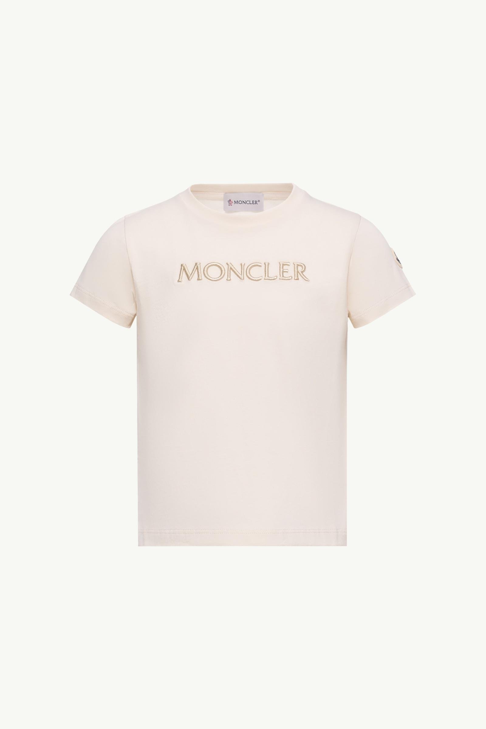Embroidered Logo Cotton T-Shirt
