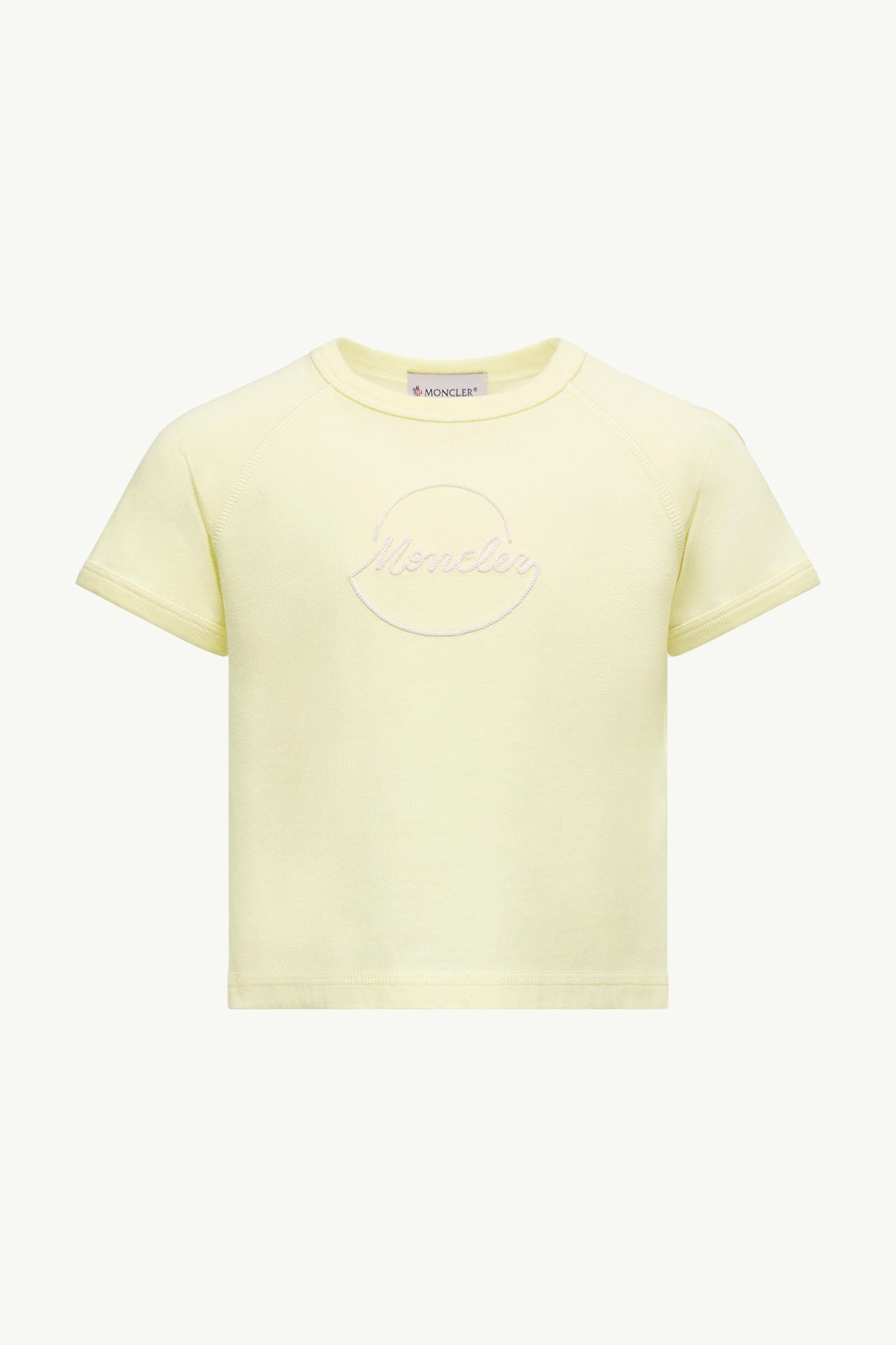 Embroidered Logo Cotton T-Shirt