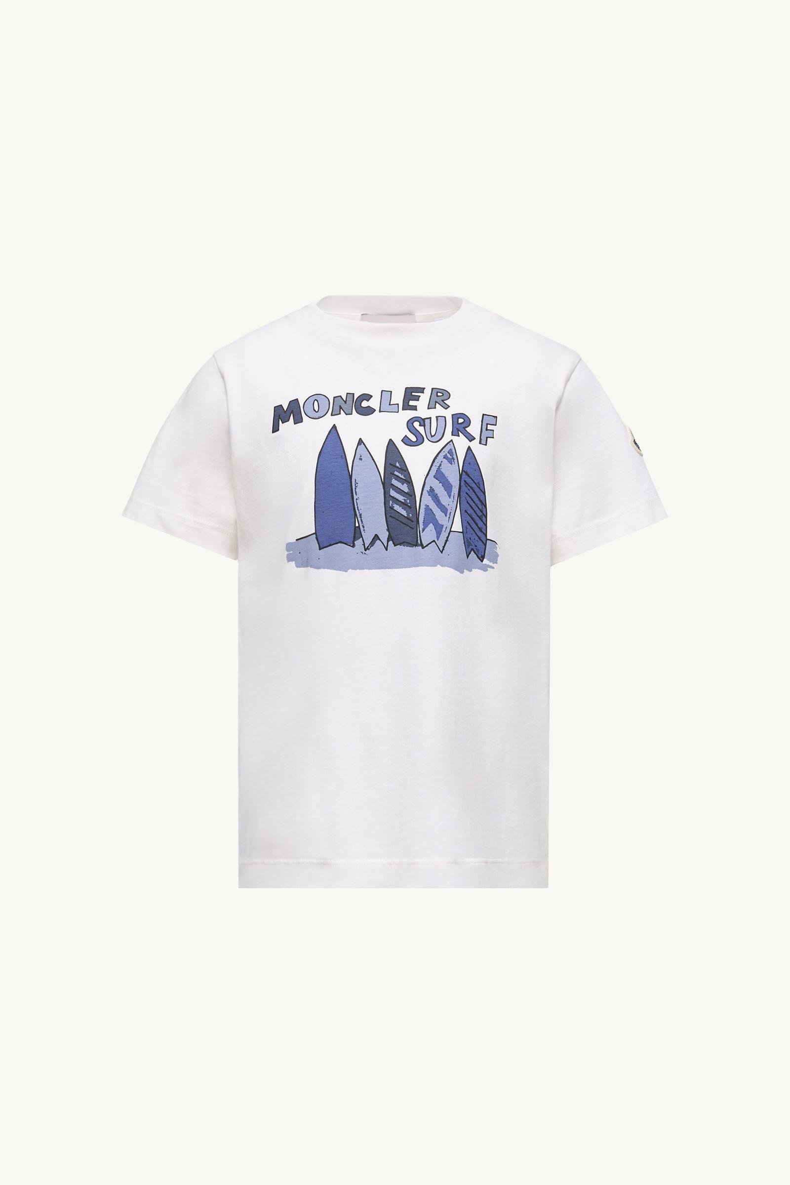 Surf Print Cotton T-Shirt