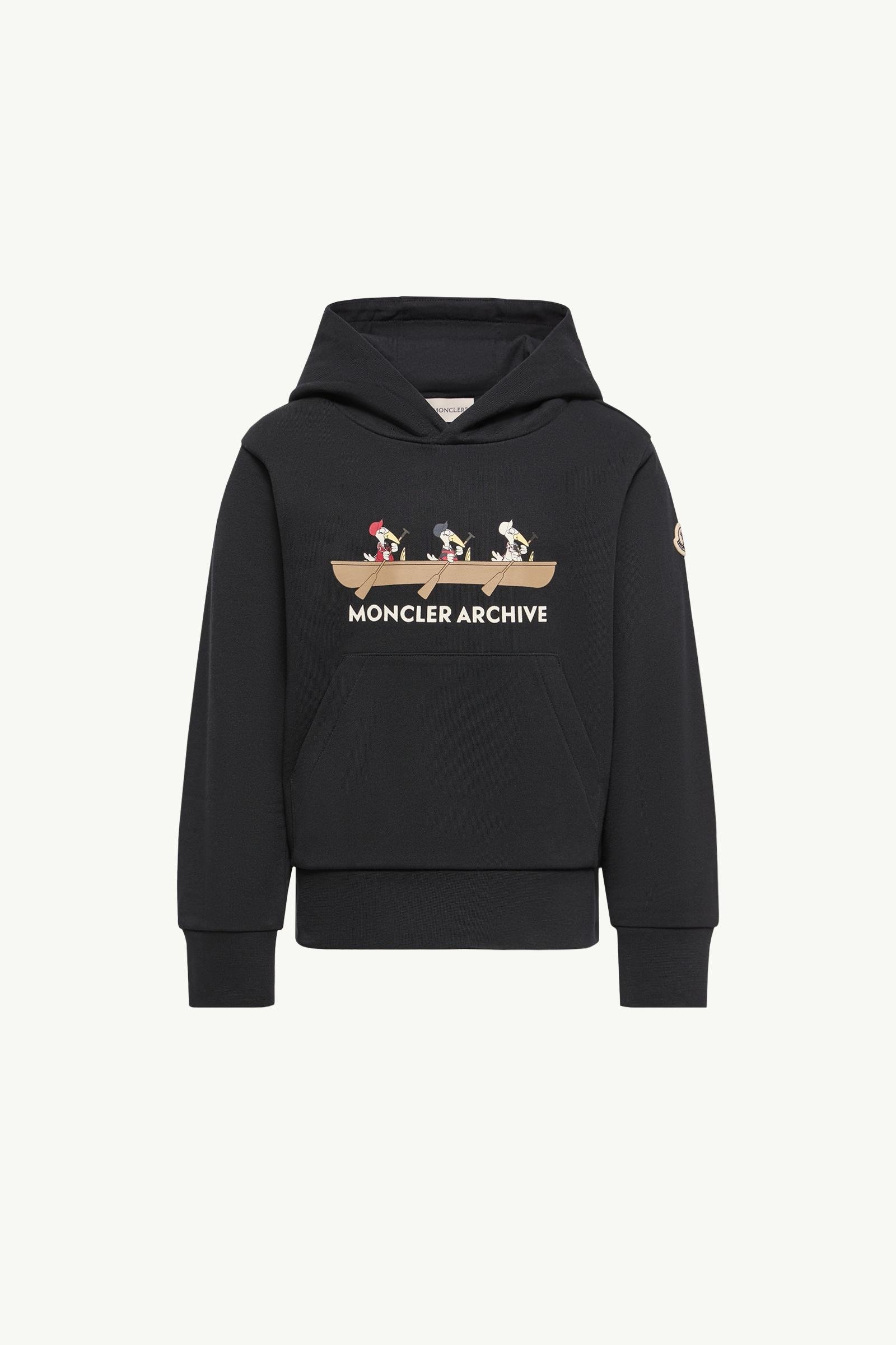 Embroidered MonDuck Cotton Hoodie