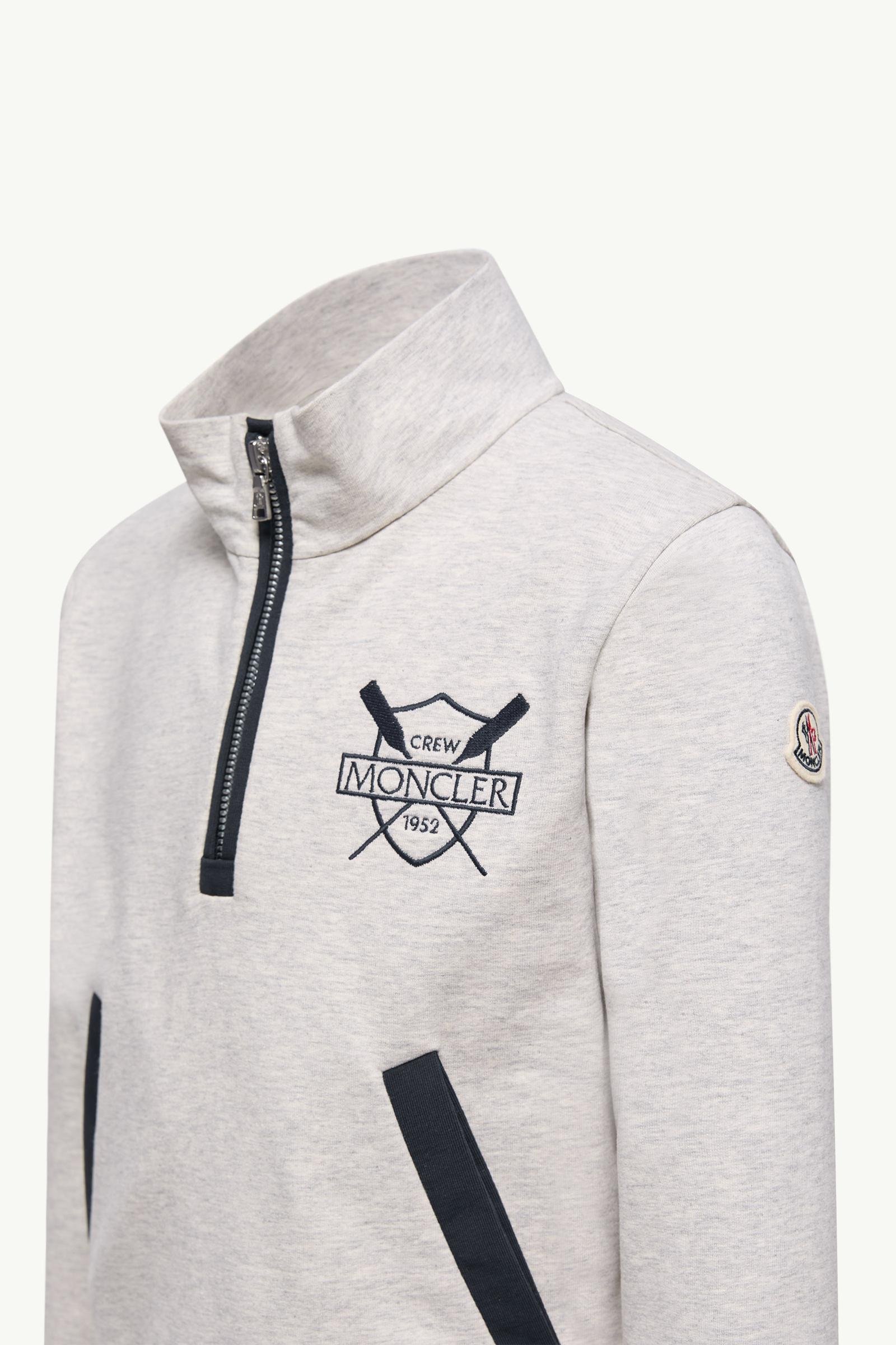 Alternative view of Logo Crest Stretch Cotton Polo Neck