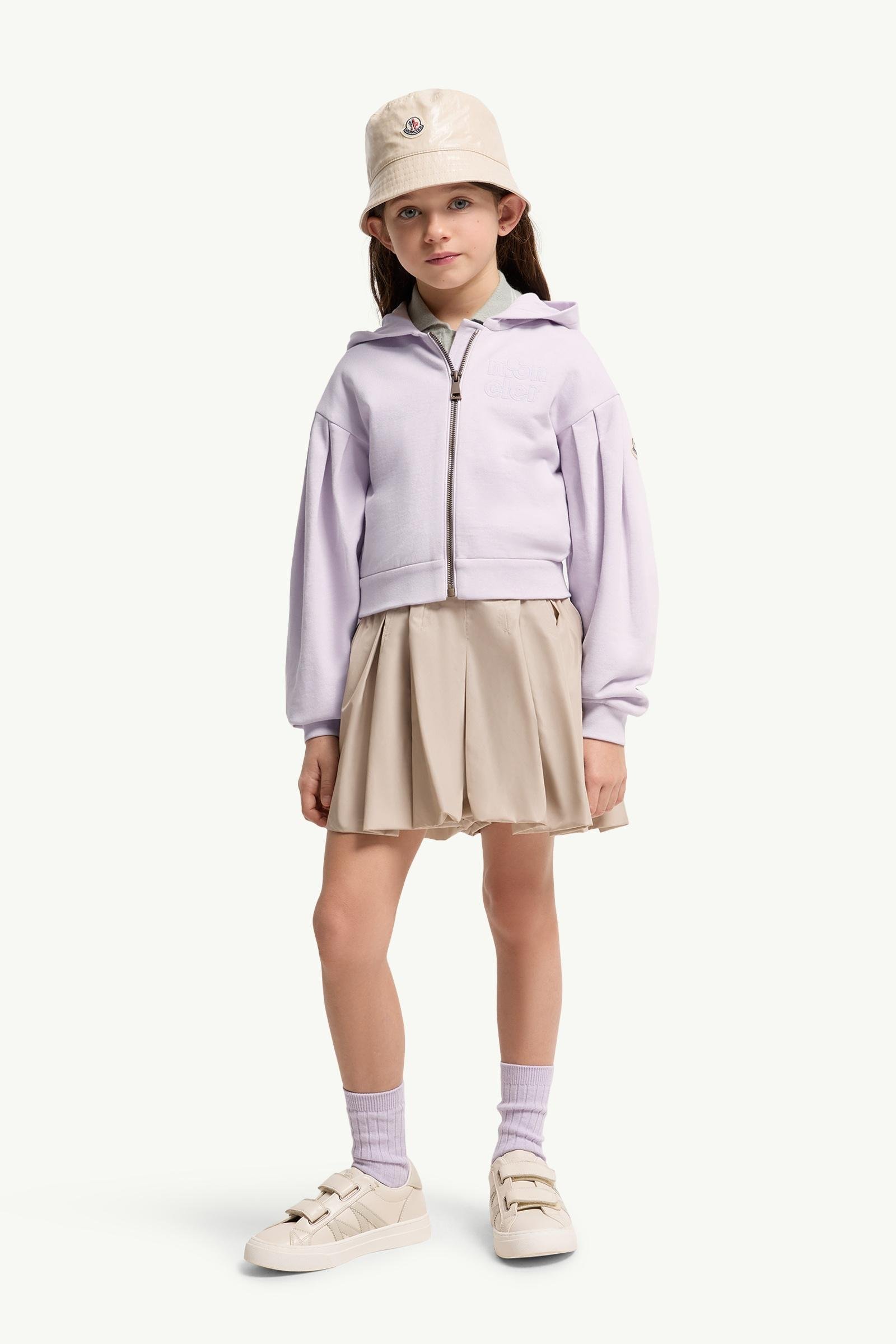 Alternative view of Embroidered Zip-Up Cotton Hoodie