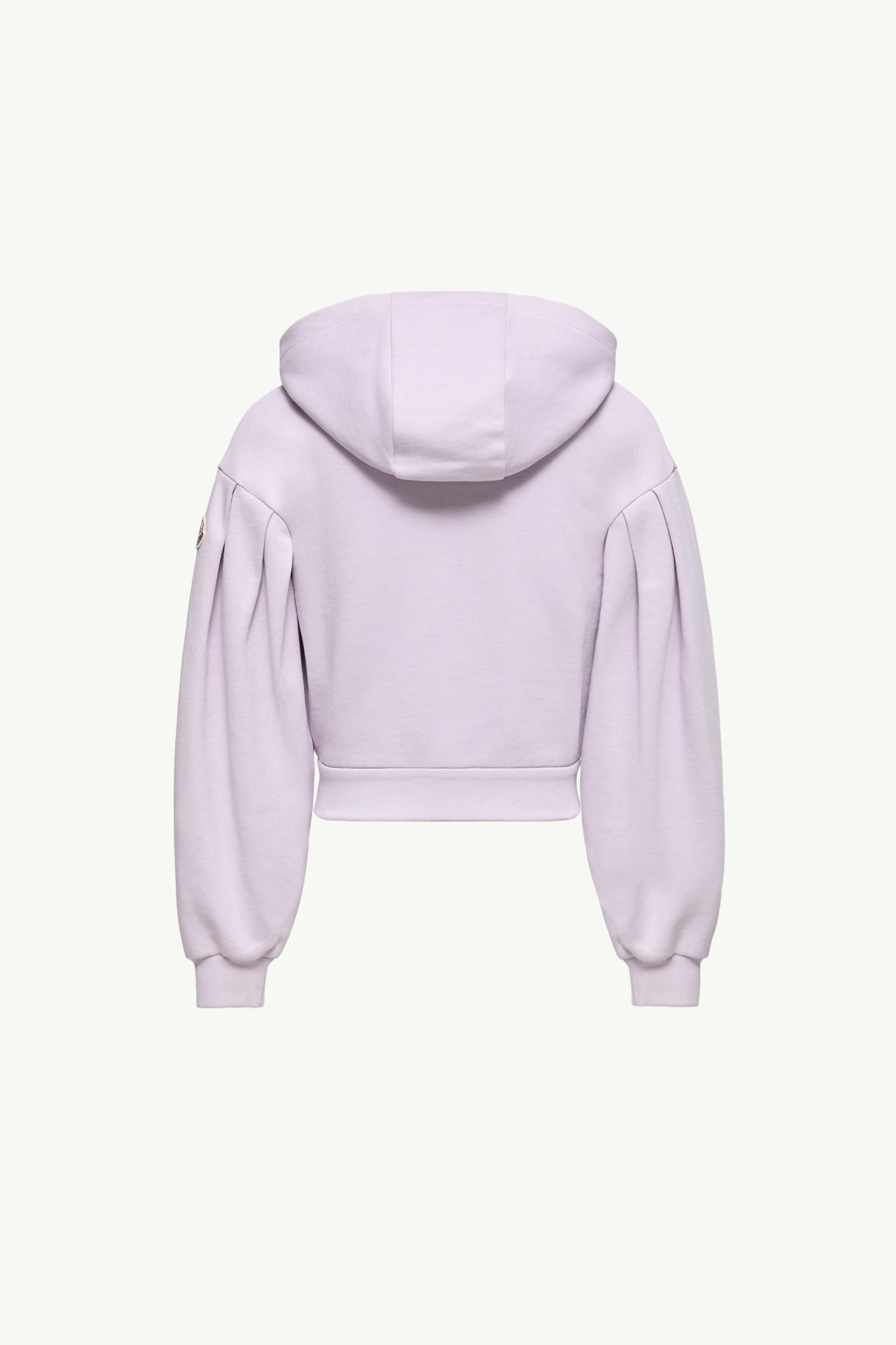 Embroidered Zip-Up Cotton Hoodie - 图片 4