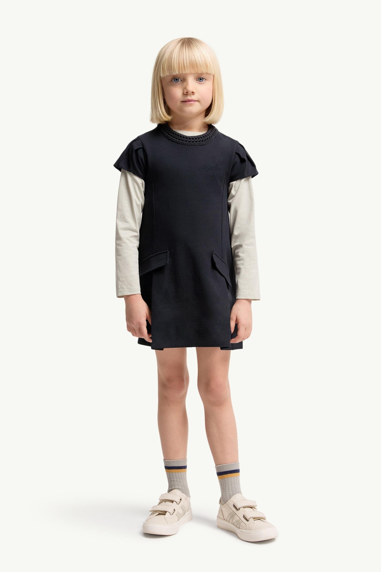 Alternative view of Crochet-Trimmed Cotton Dress