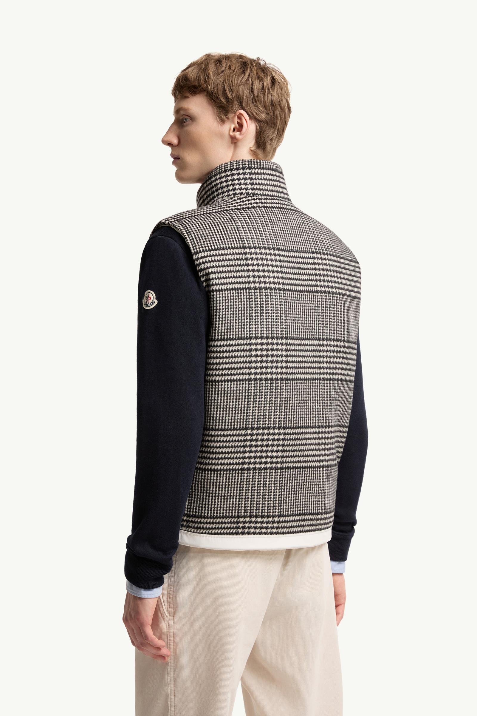 Gienah Reversible Wool Blend Down Gilet - 图片 5
