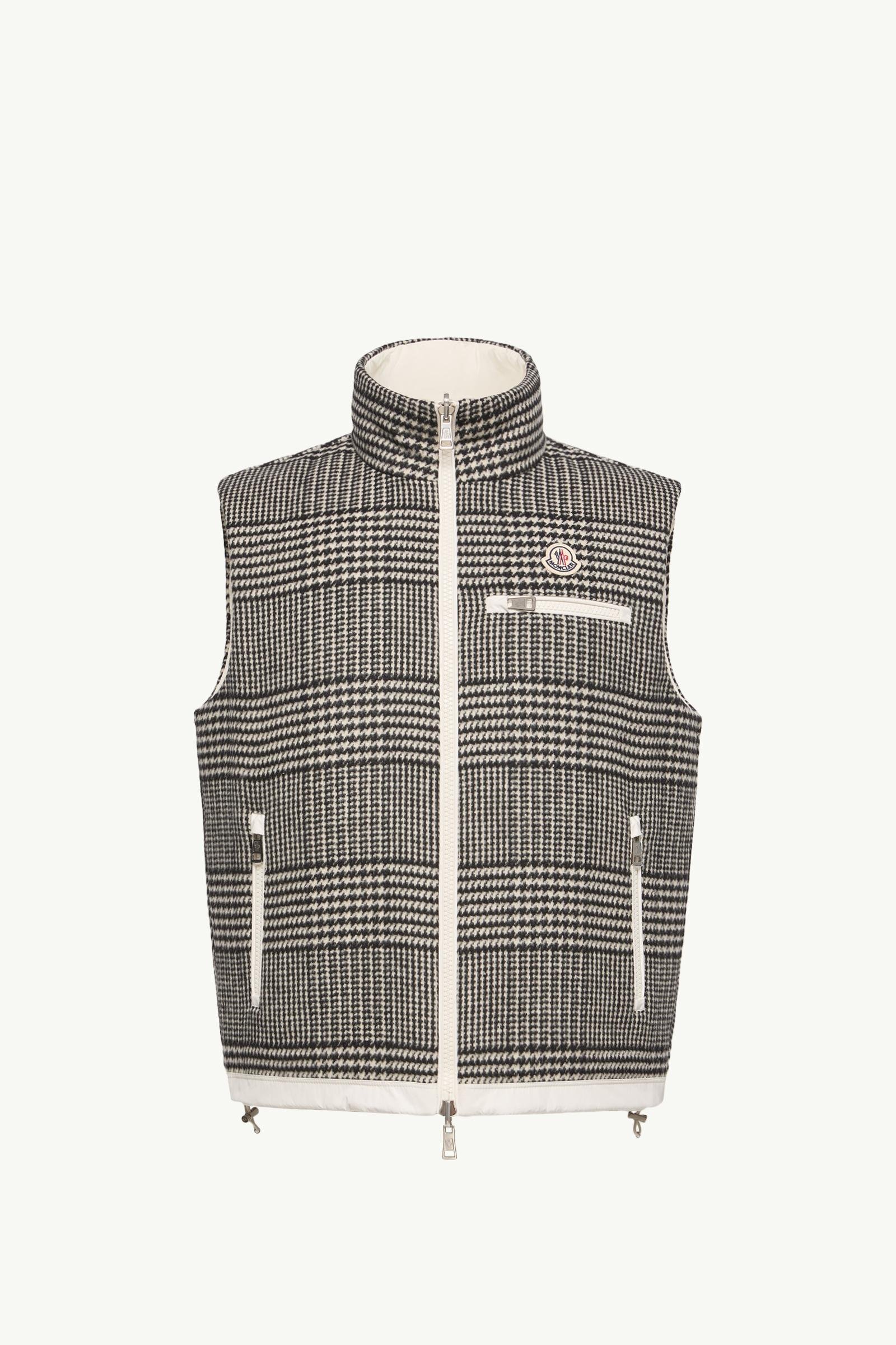 Gienah Reversible Wool Blend Down Gilet - 图片 3