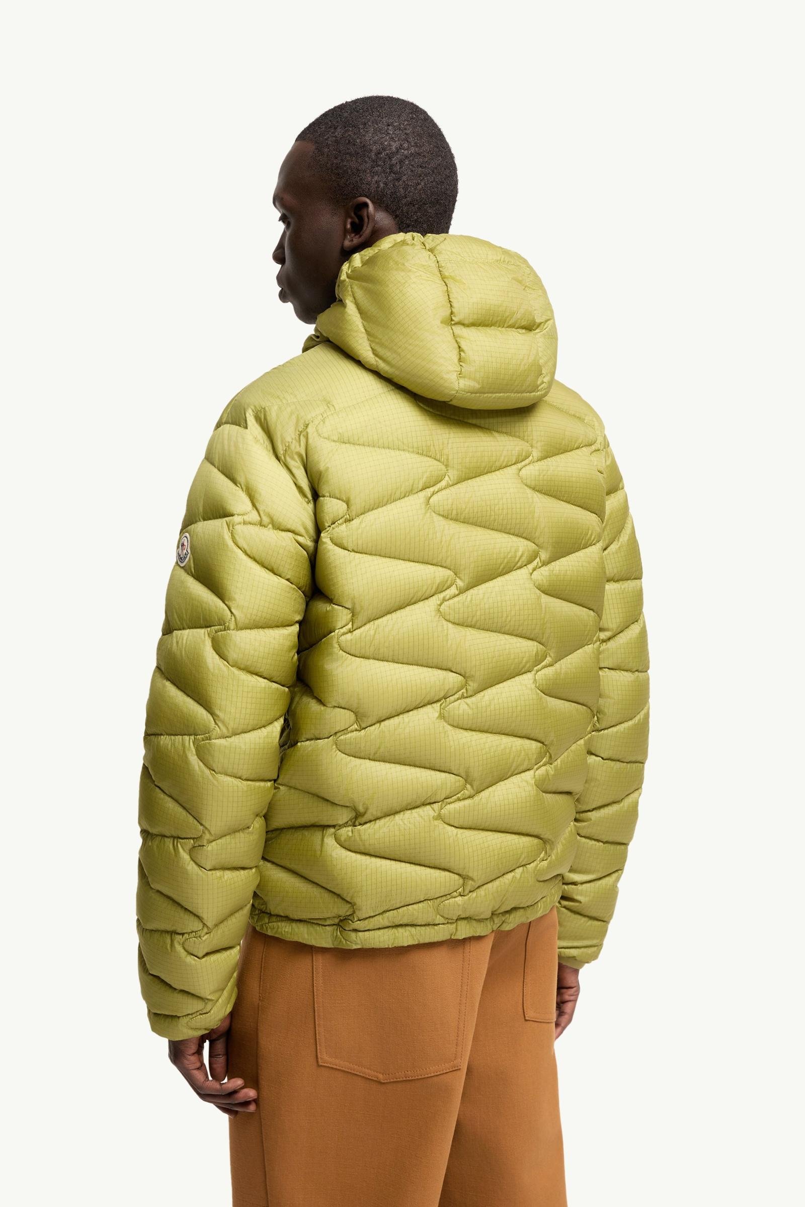 Tidone Hooded Wave Quilted Short Down Jacket - 图片 5