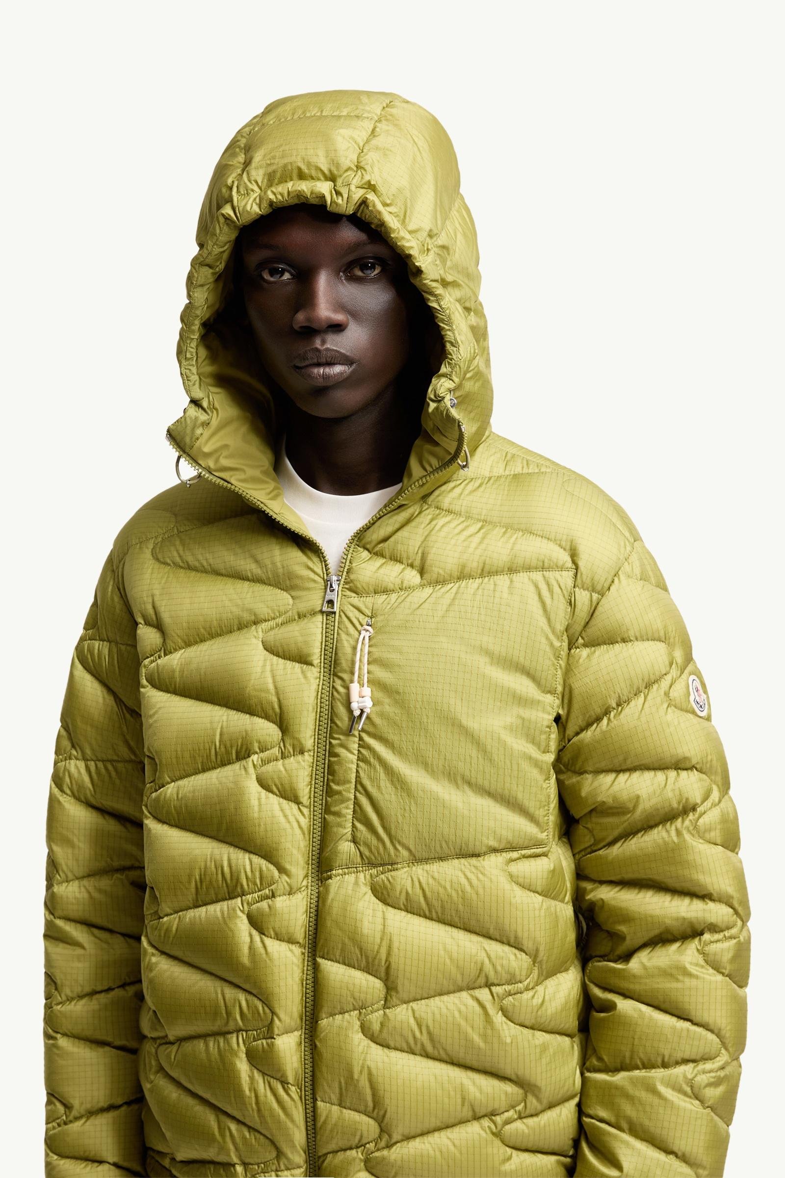Tidone Hooded Wave Quilted Short Down Jacket - 图片 6