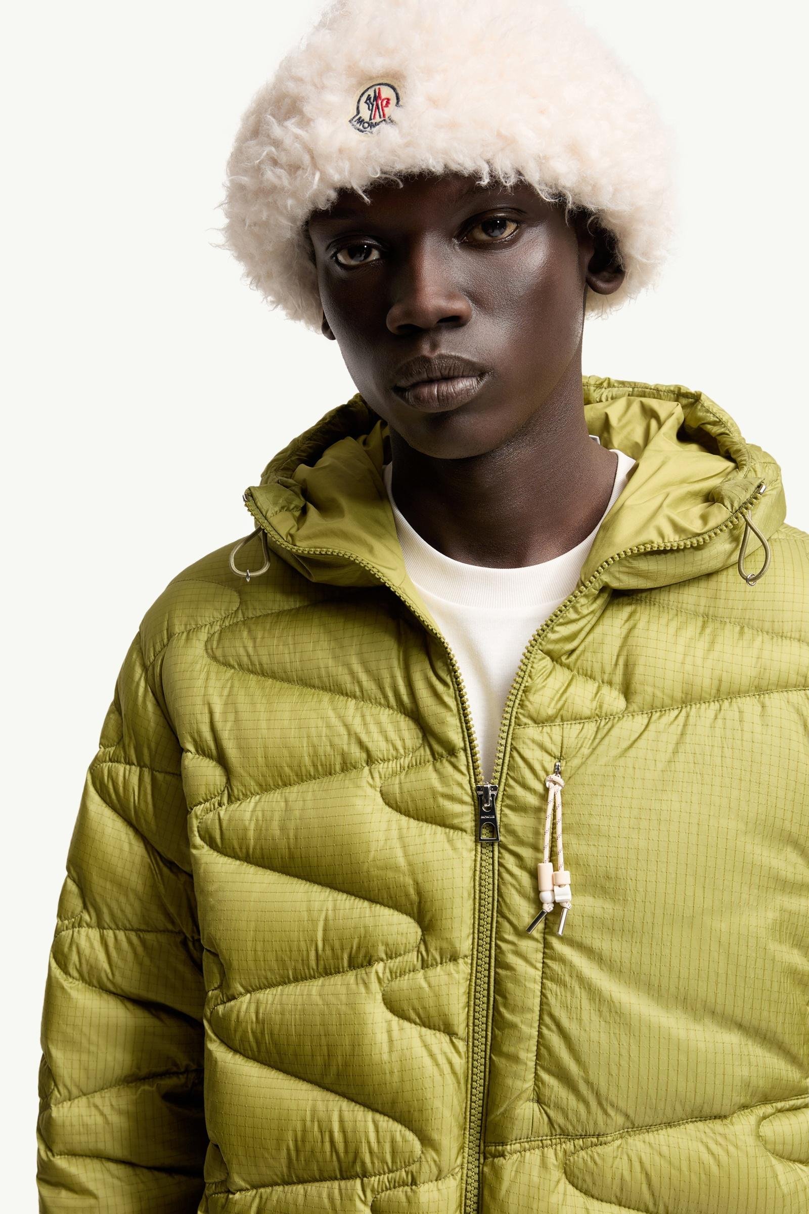 Tidone Hooded Wave Quilted Short Down Jacket - 图片 7