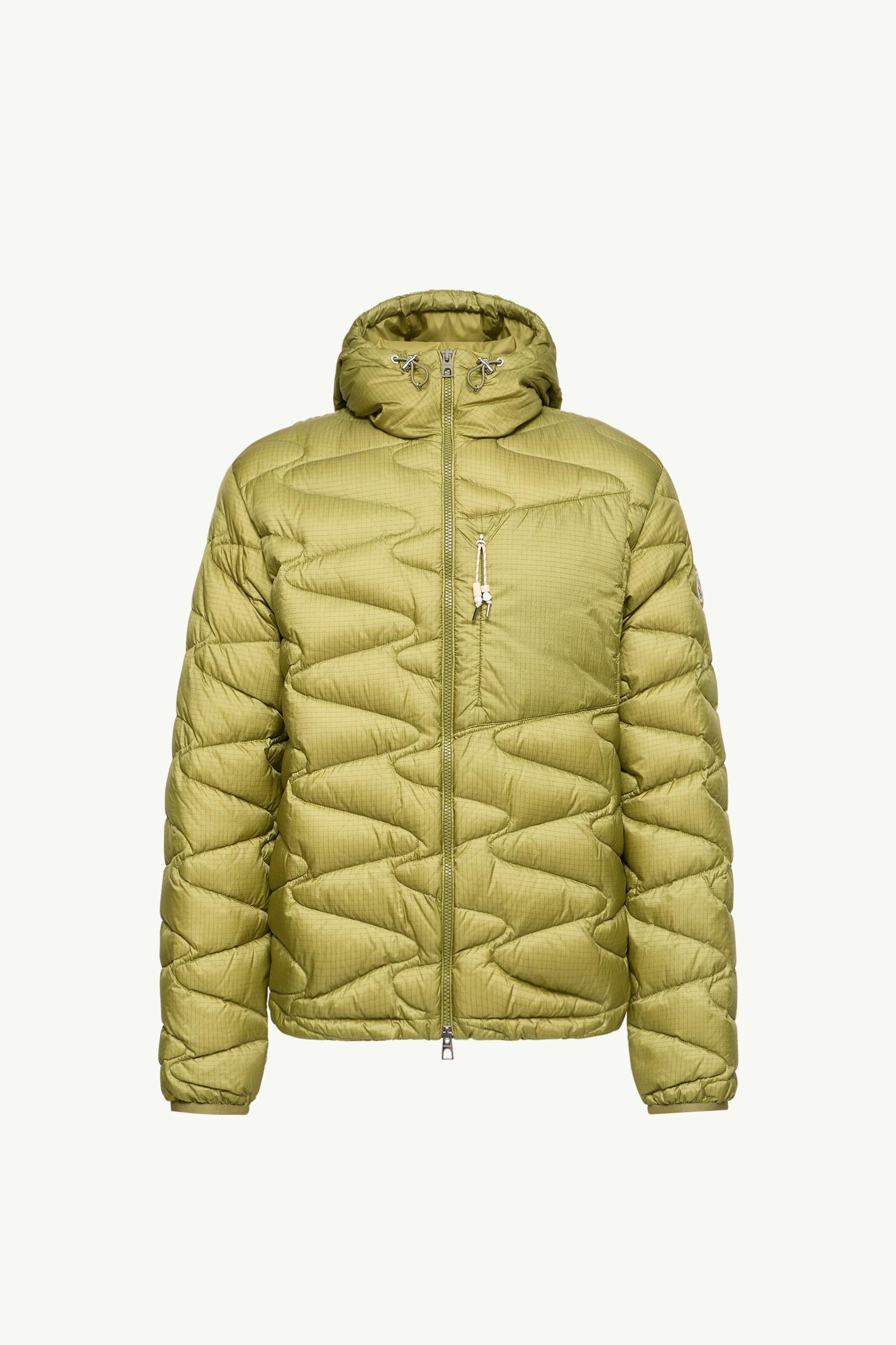 Tidone Hooded Wave Quilted Short Down Jacket - 图片 3
