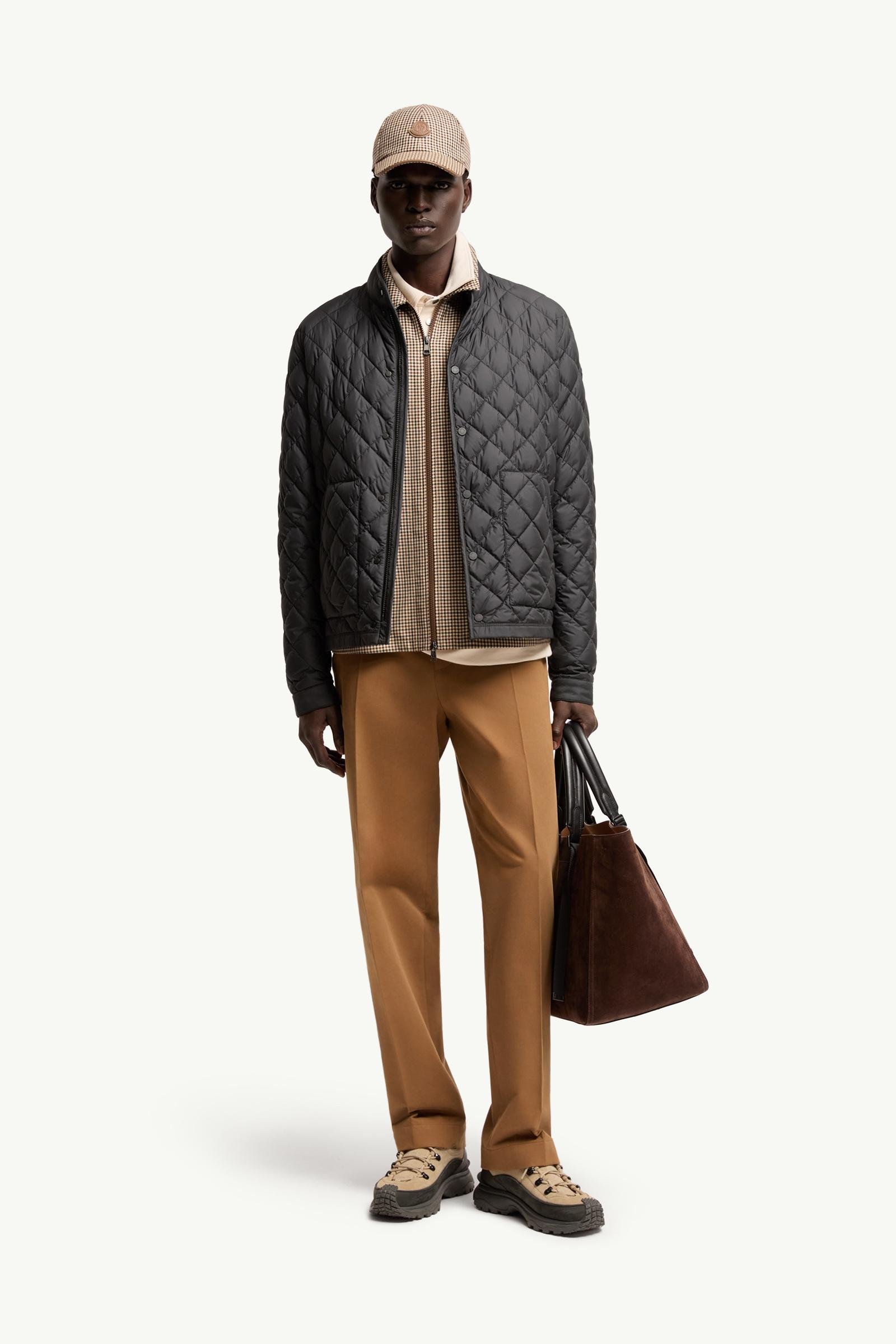 Oise Diamond Quilted Short Down Jacket