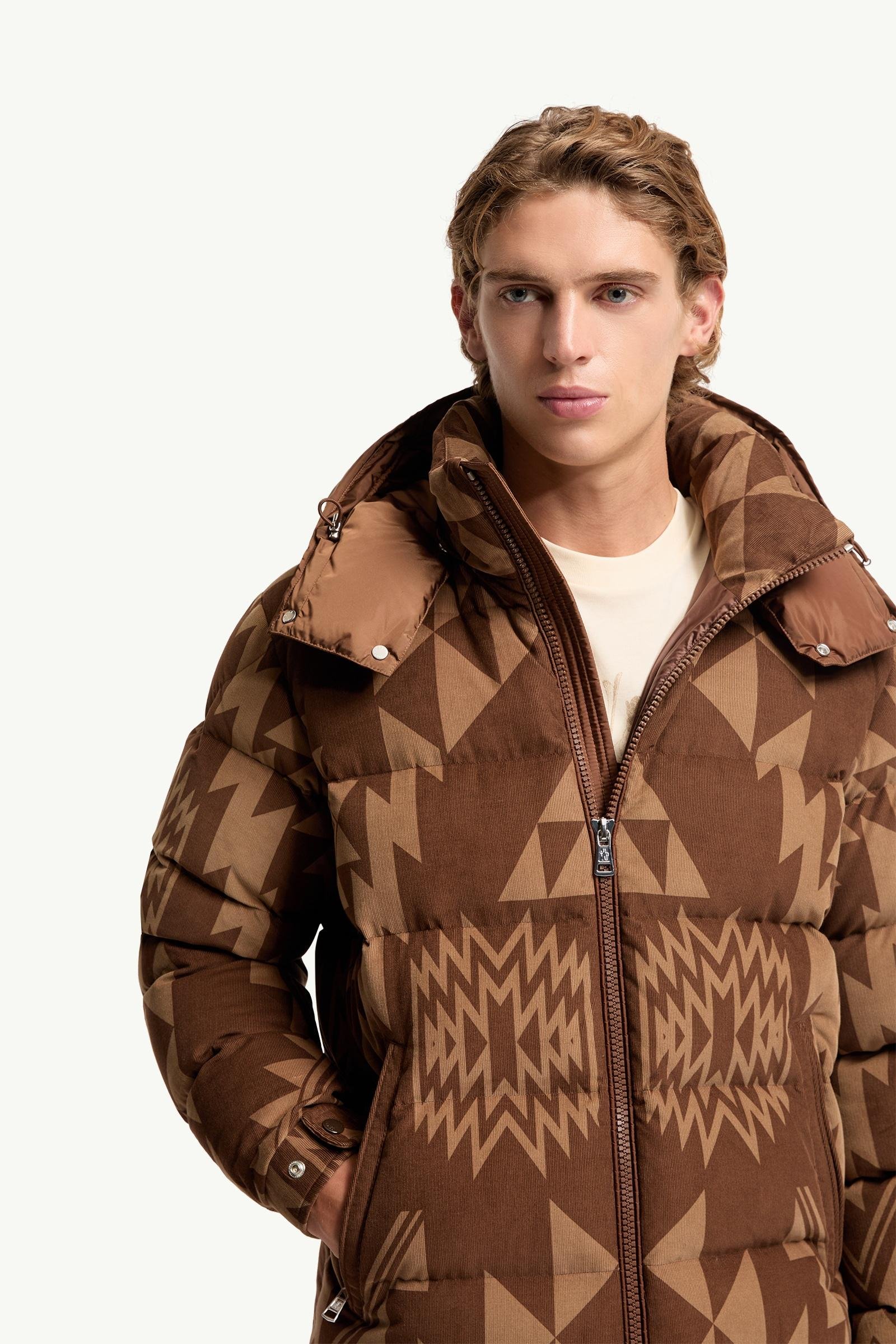 Boislune Hooded Corduroy Short Down Jacket - 图片 6