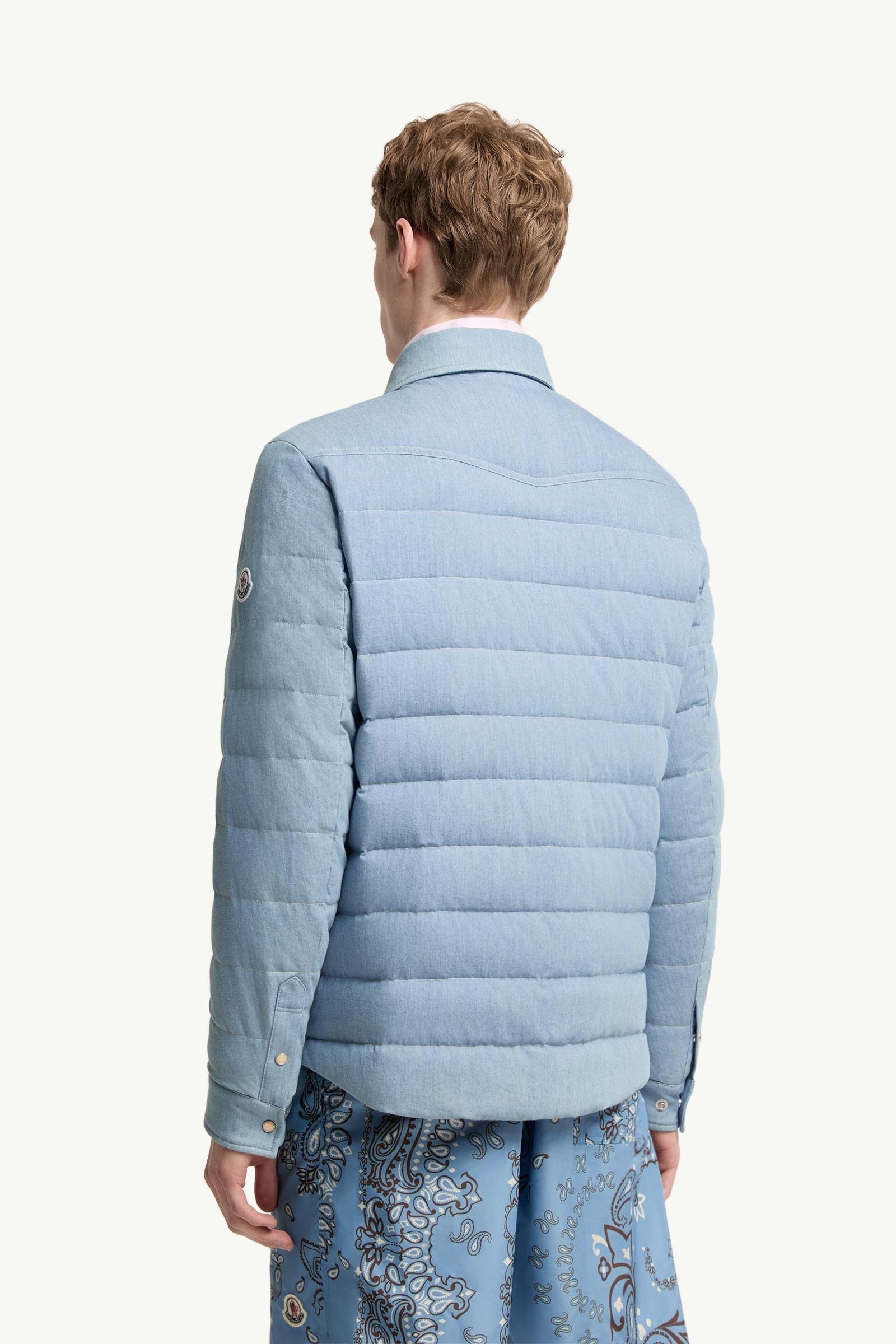 Tiriol Denim Down Shirt Jacket - 图片 5