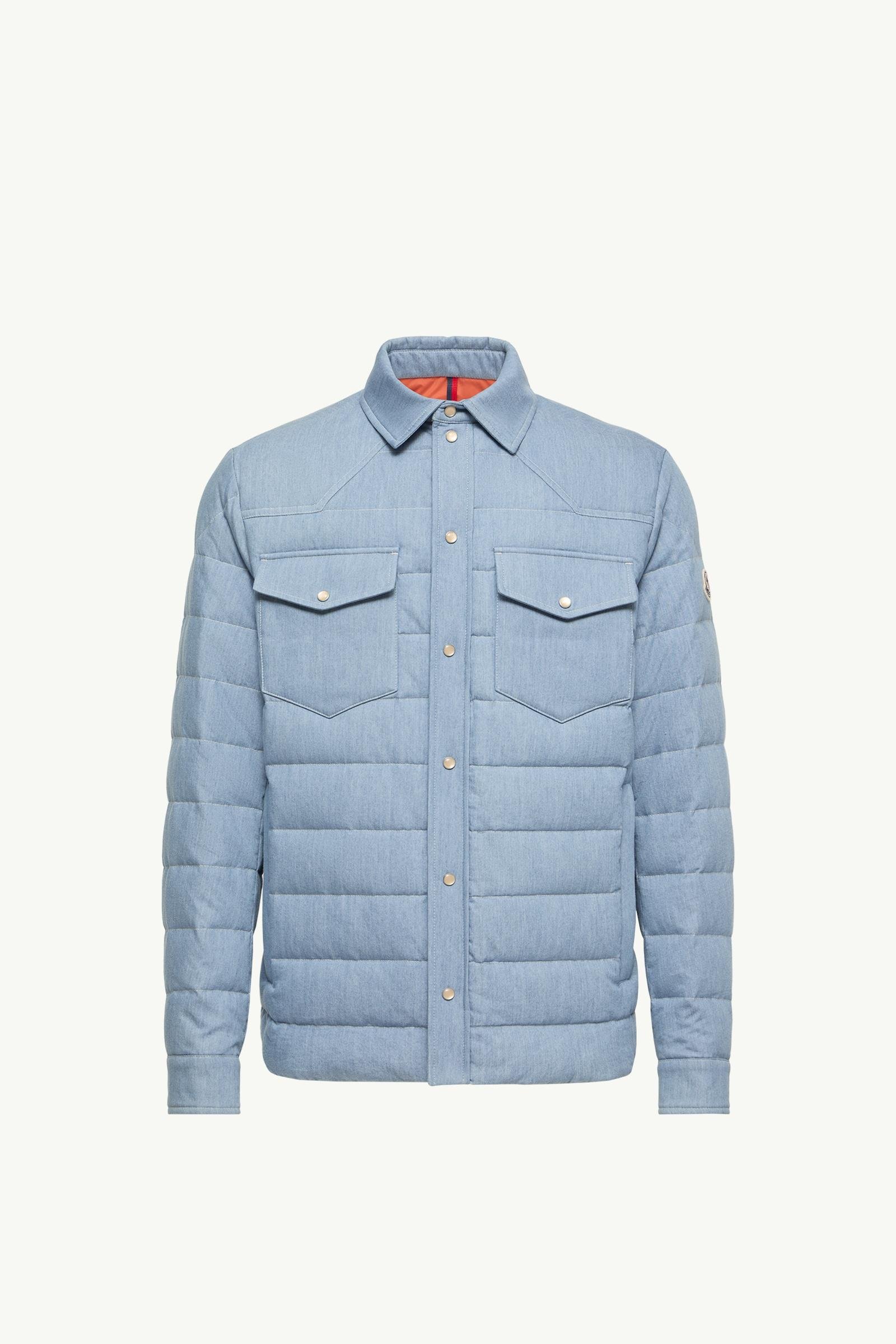 Tiriol Denim Down Shirt Jacket - 图片 3