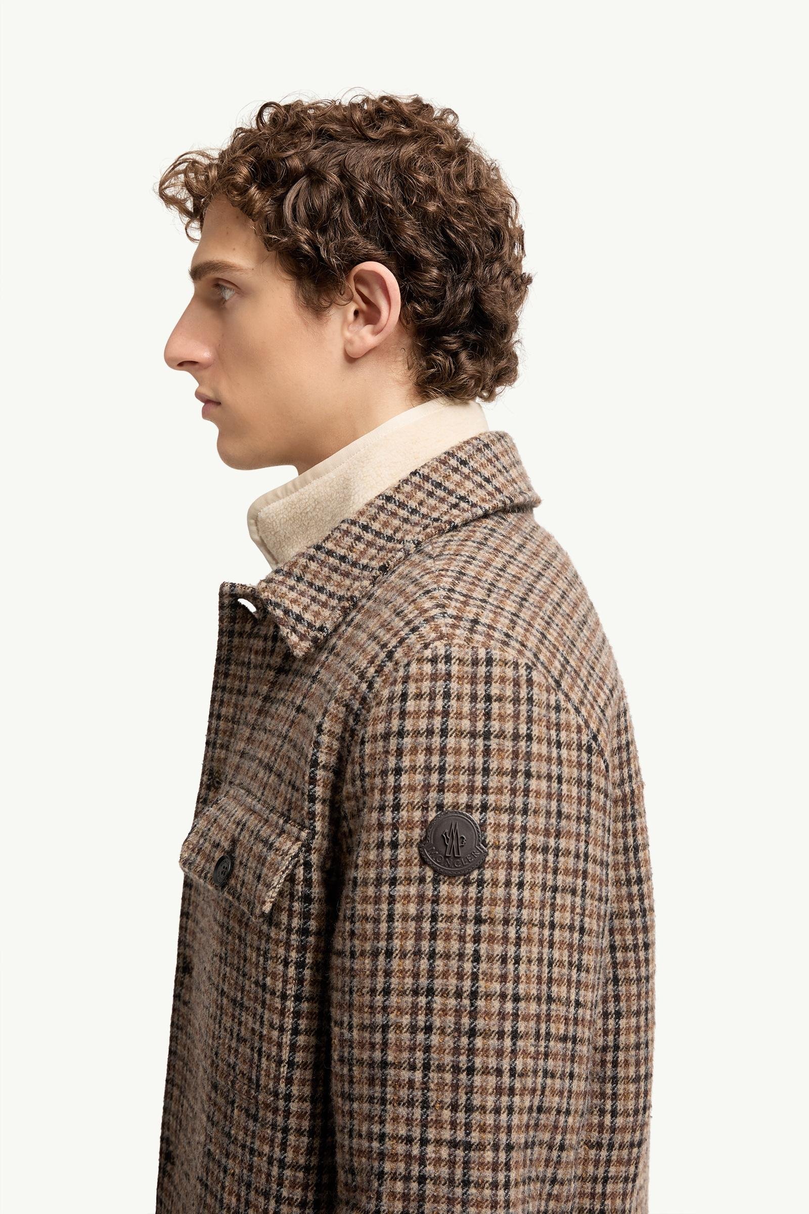 Norfol Wool Blend Down Shirt Jacket - 图片 2