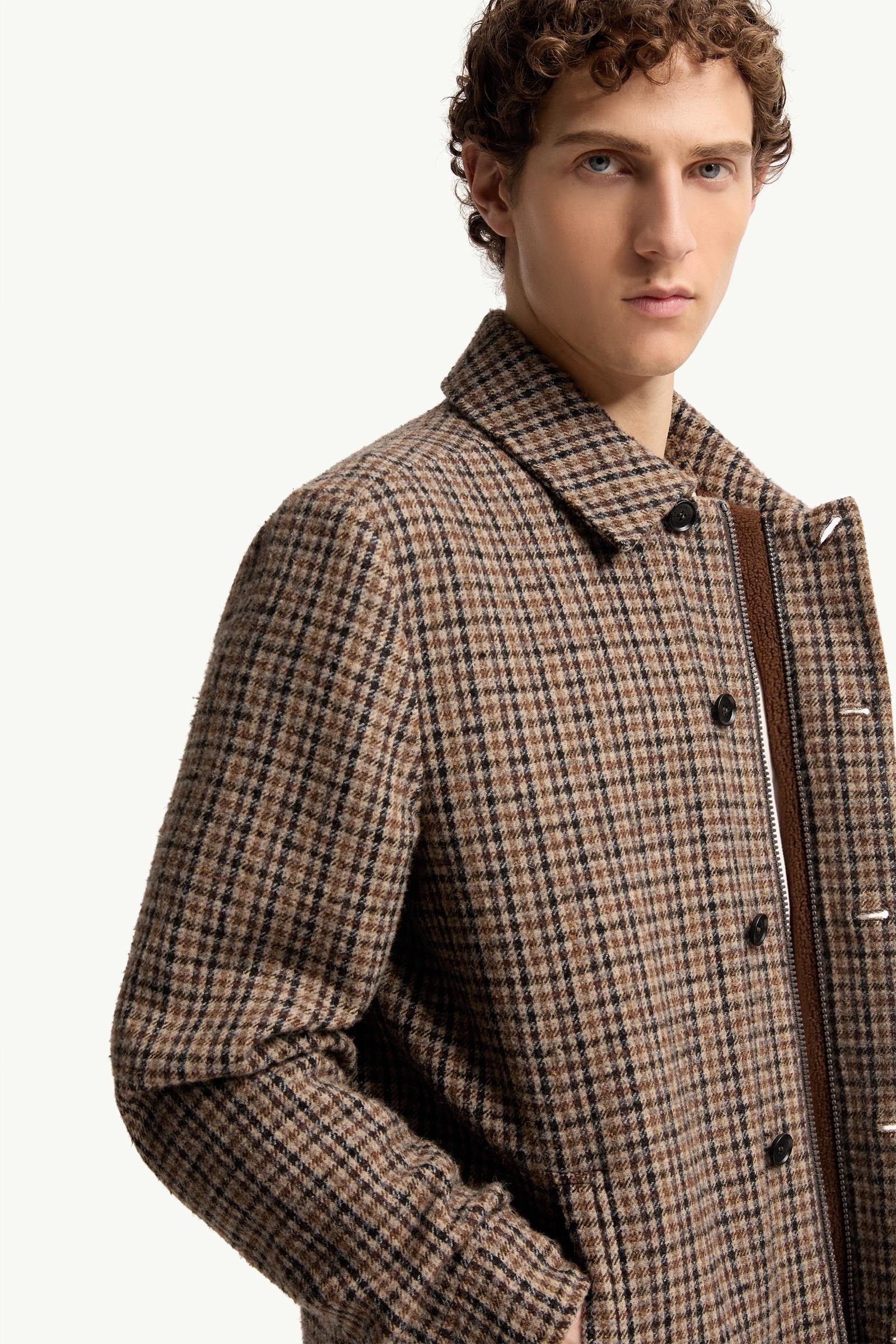 Norfol Wool Blend Down Shirt Jacket - 图片 6
