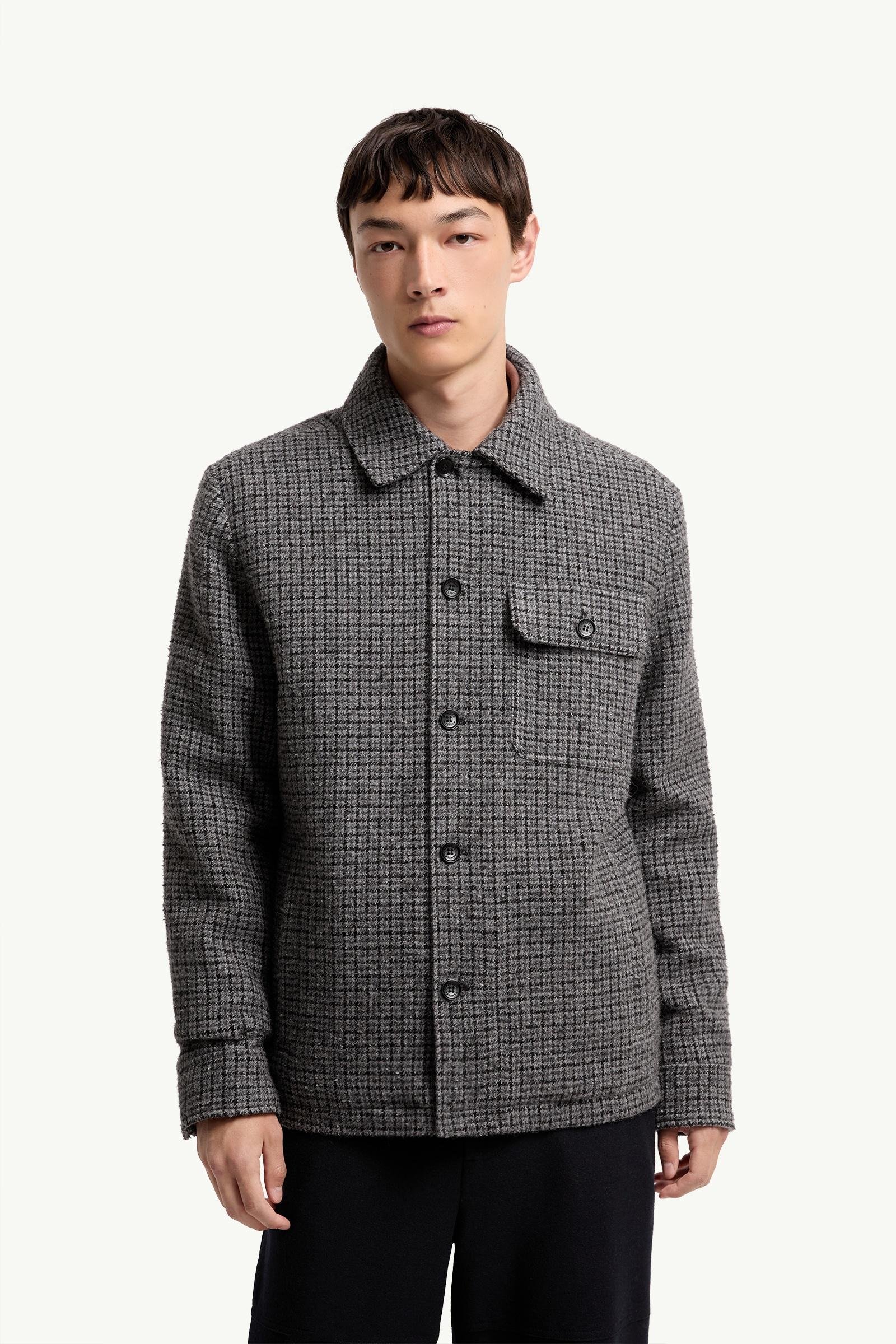 Norfol Wool Blend Down Shirt Jacket - 图片 4