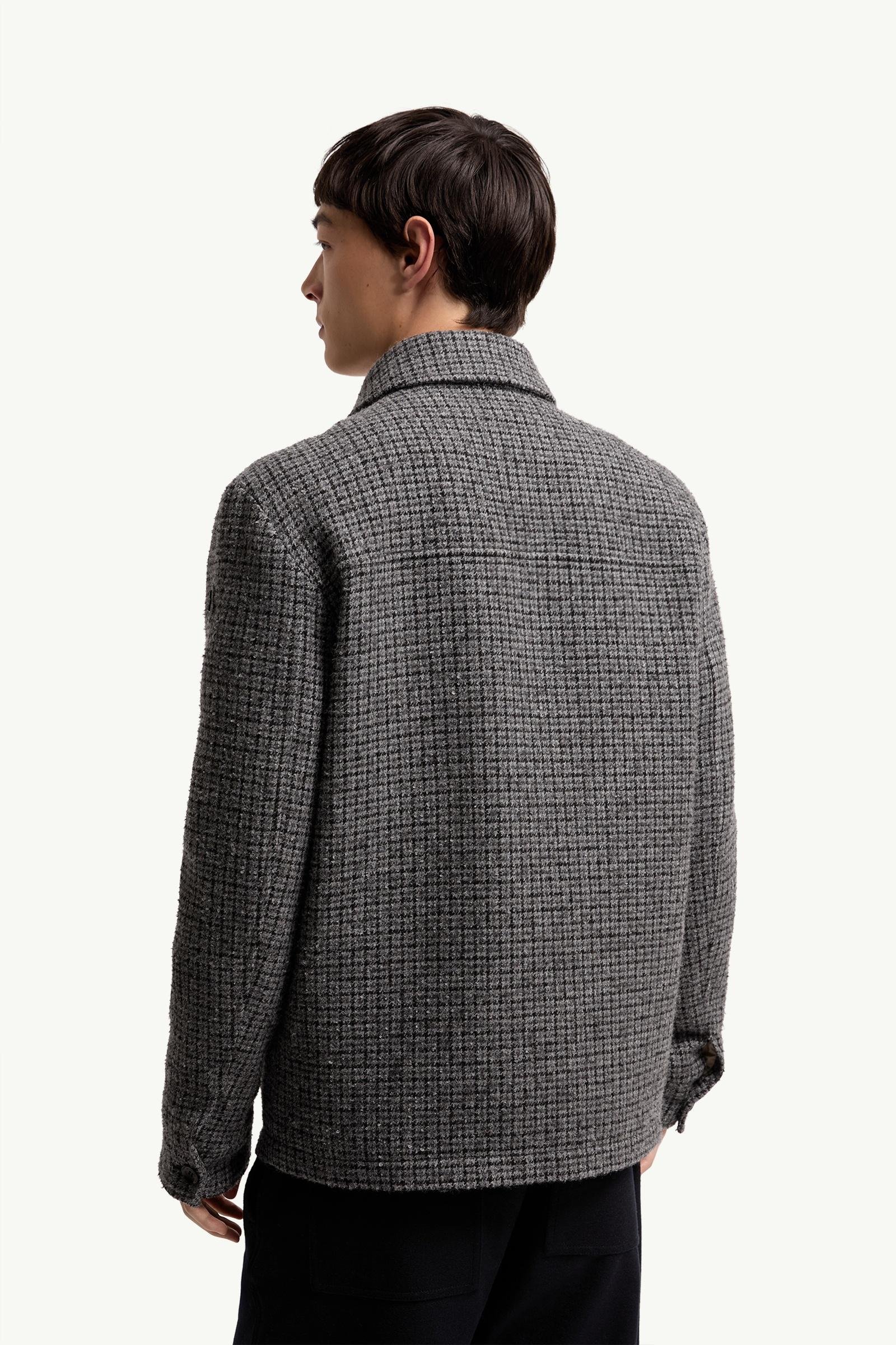 Norfol Wool Blend Down Shirt Jacket - 图片 5