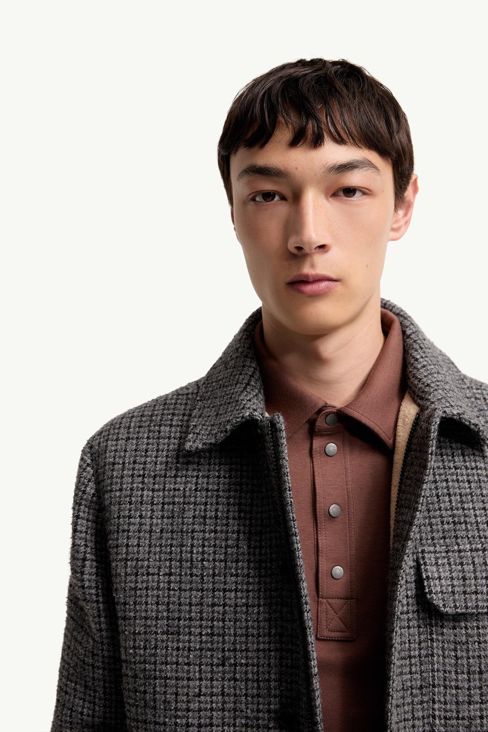 Norfol Wool Blend Down Shirt Jacket - 图片 6