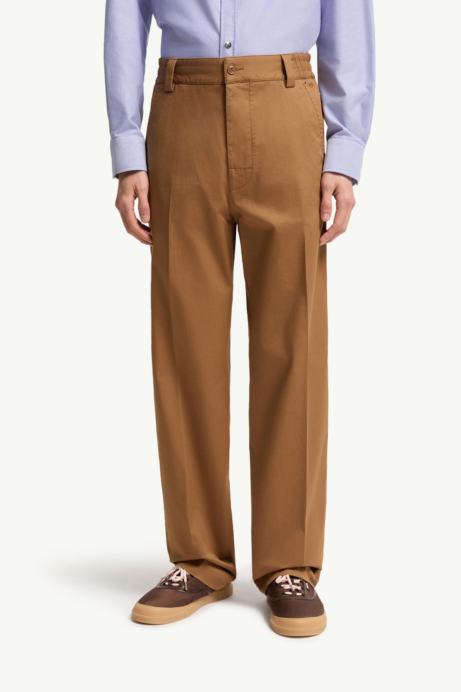 Tailored Cotton Trousers - 图片 4