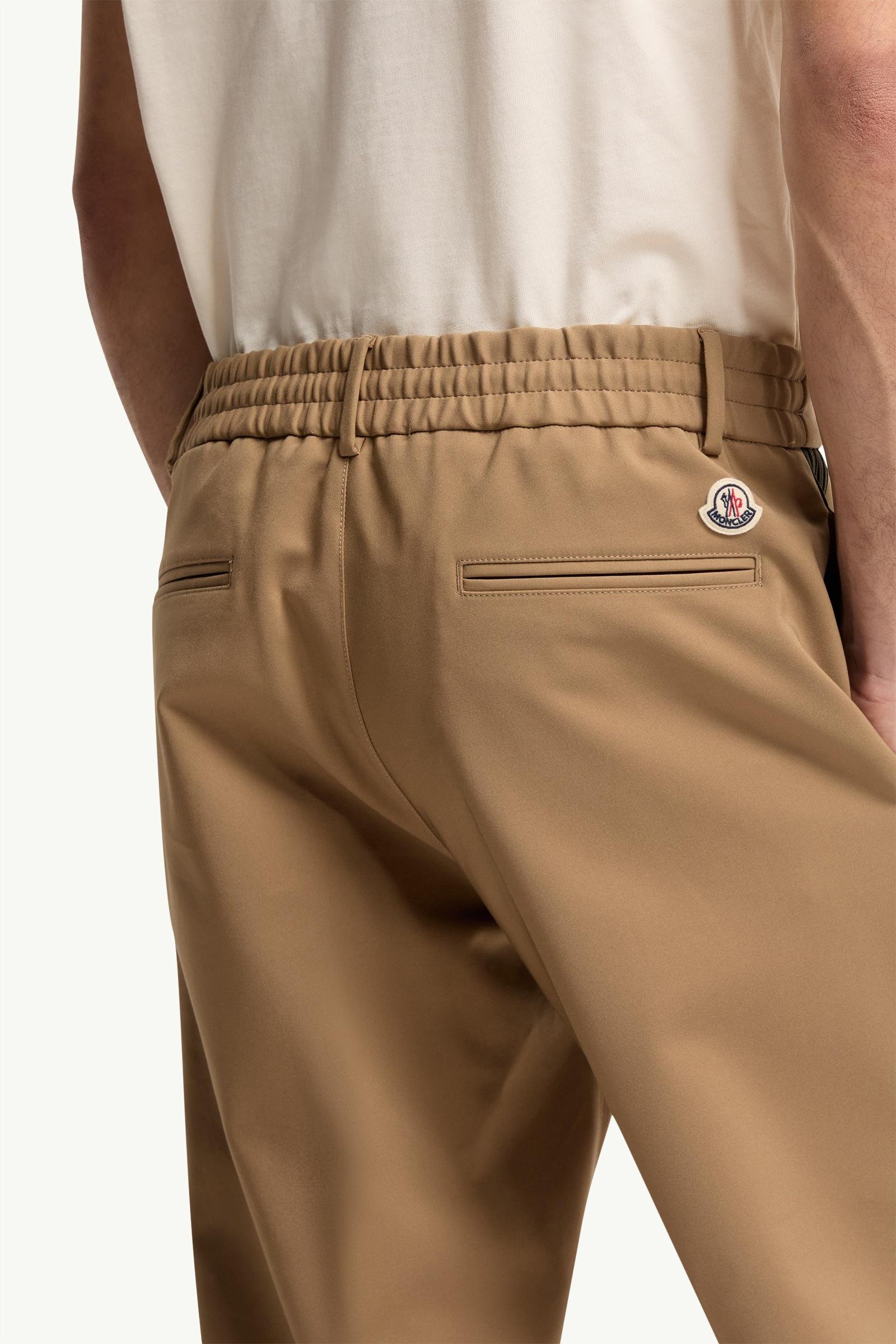 Tailored Cotton Blend Trousers - 图片 6