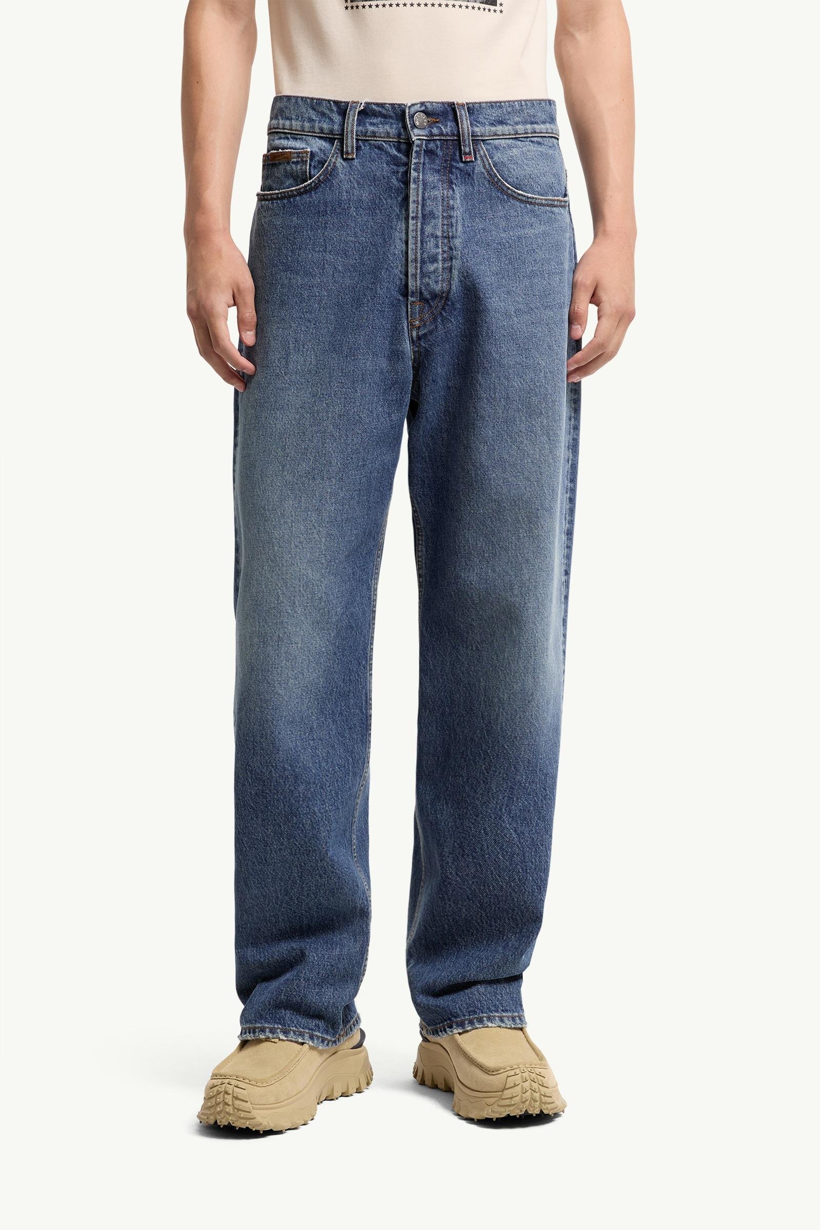 Straight Leg Denim Jeans - 图片 4