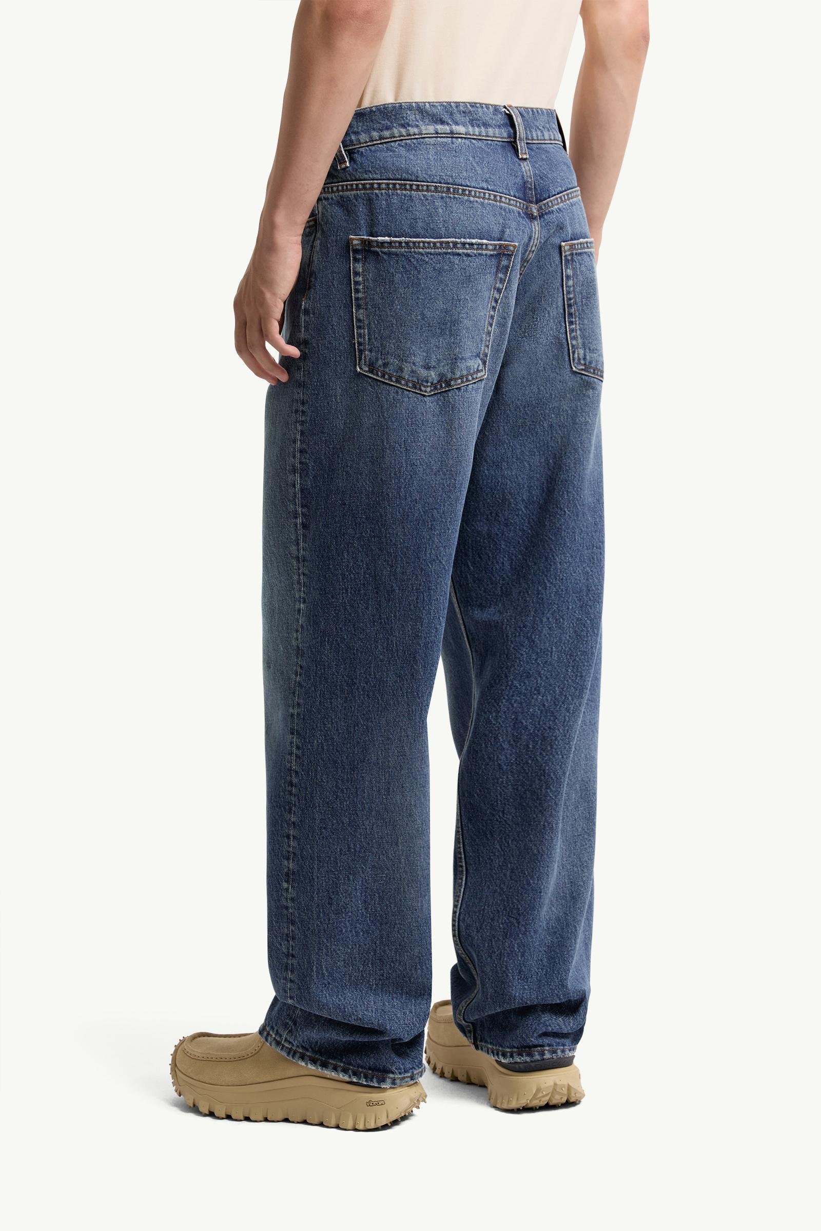 Straight Leg Denim Jeans - 图片 5