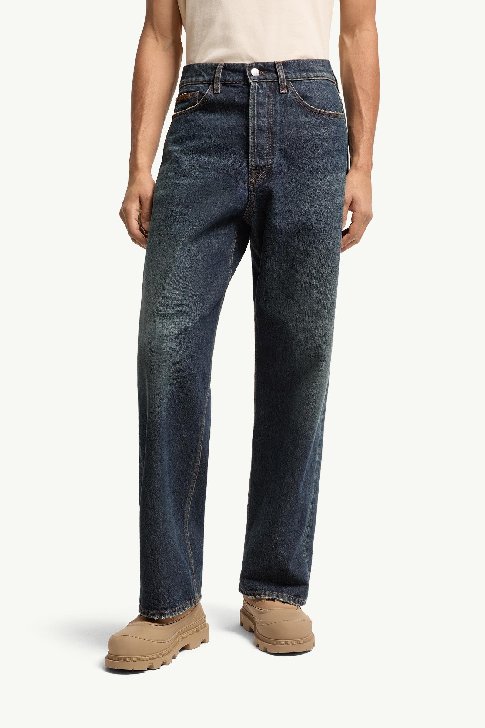 Straight Leg Denim Jeans - 图片 4