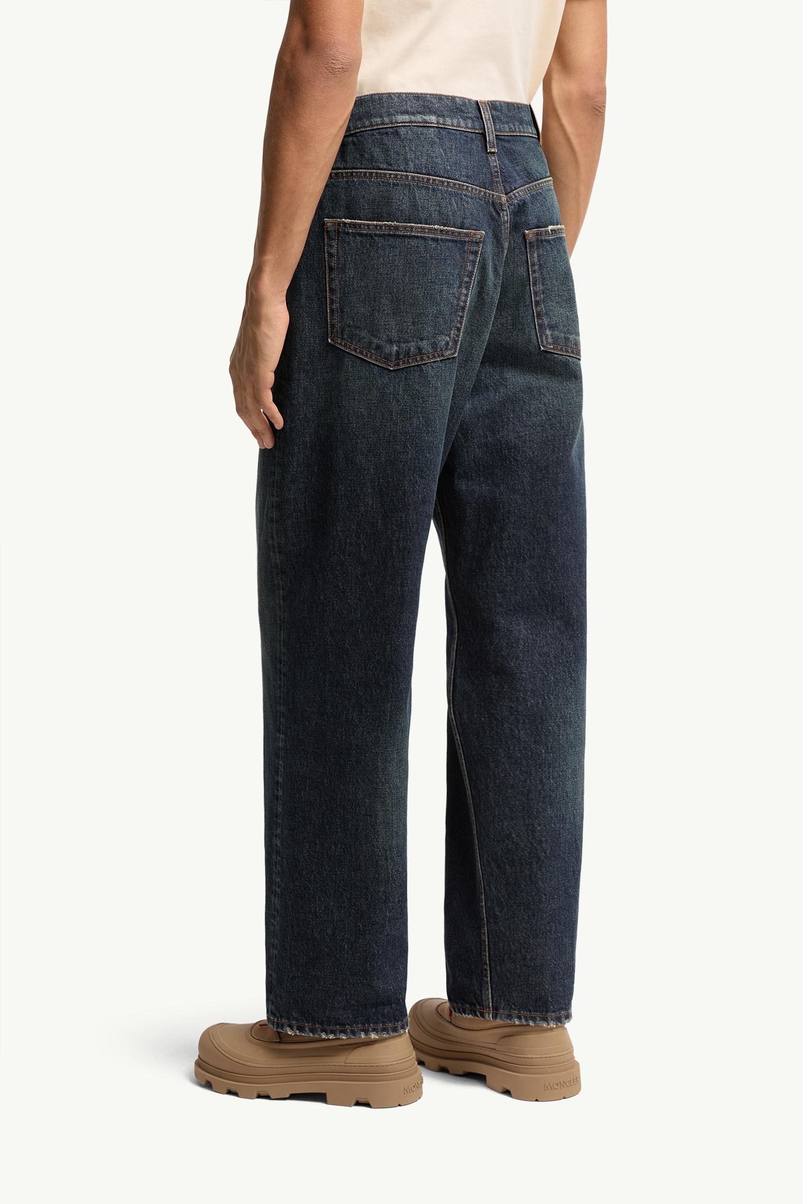Straight Leg Denim Jeans - 图片 5