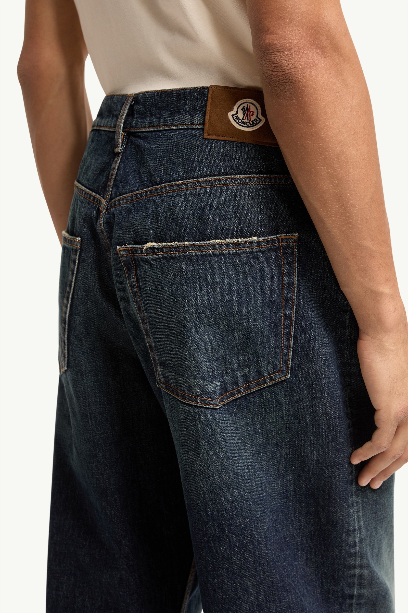 Straight Leg Denim Jeans - 图片 6