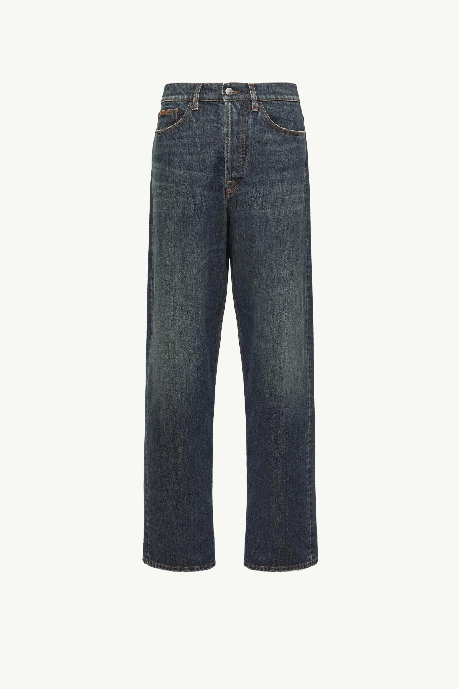Straight Leg Denim Jeans - 图片 3
