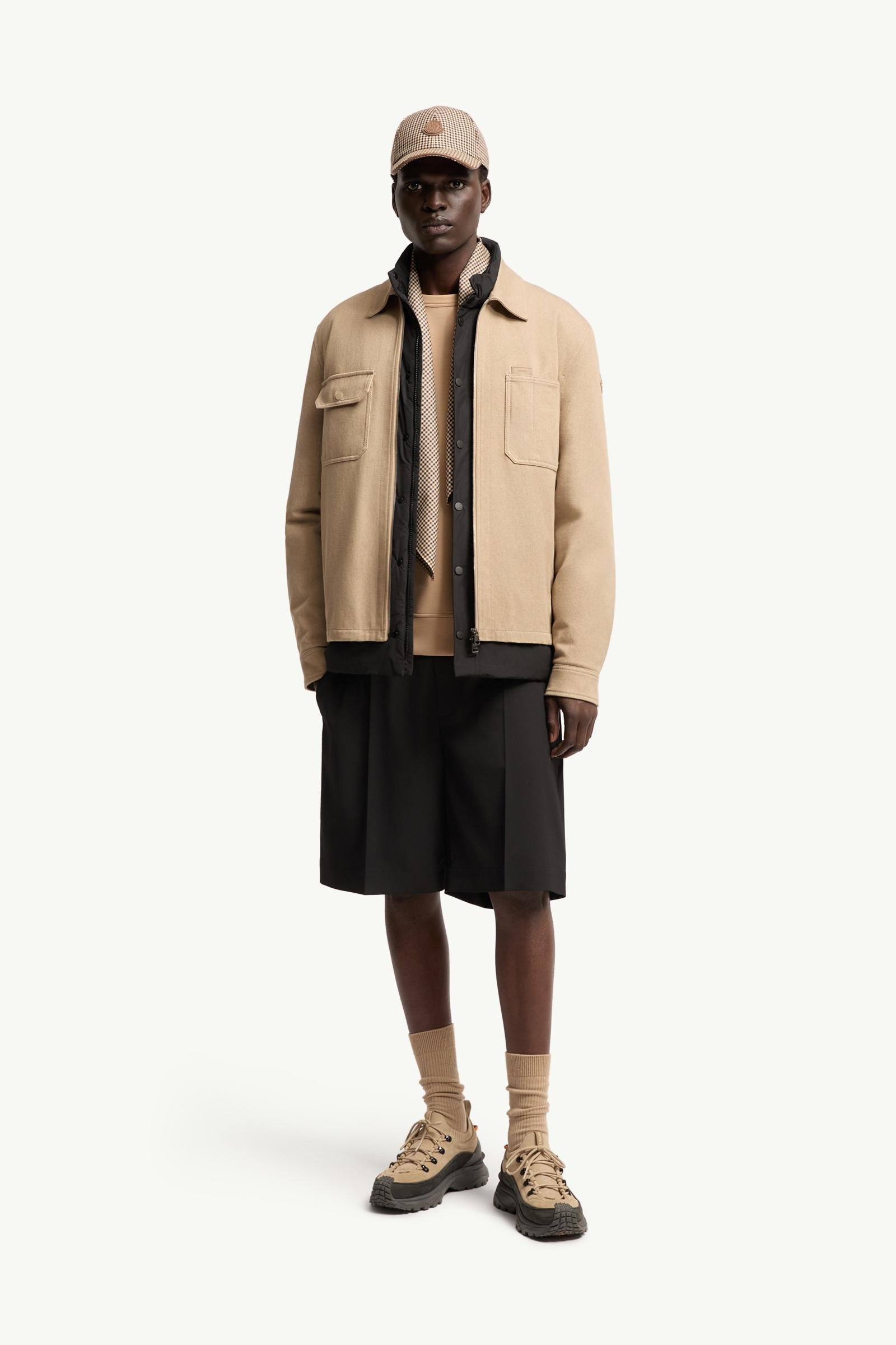 Wool Blend Gabardine Bermuda Shorts