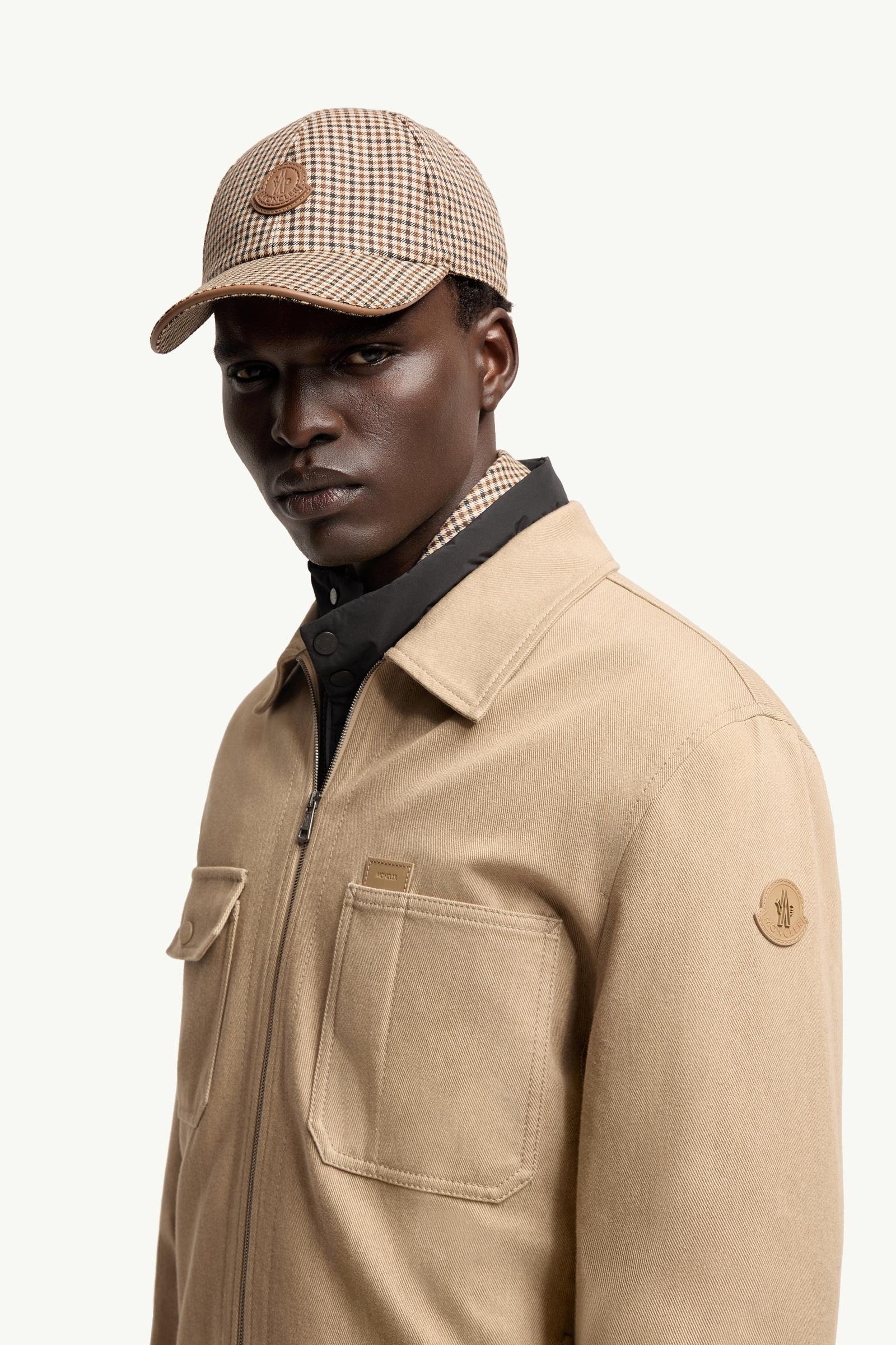 Alternative view of Leather Logo Cotton Shirt Jacket