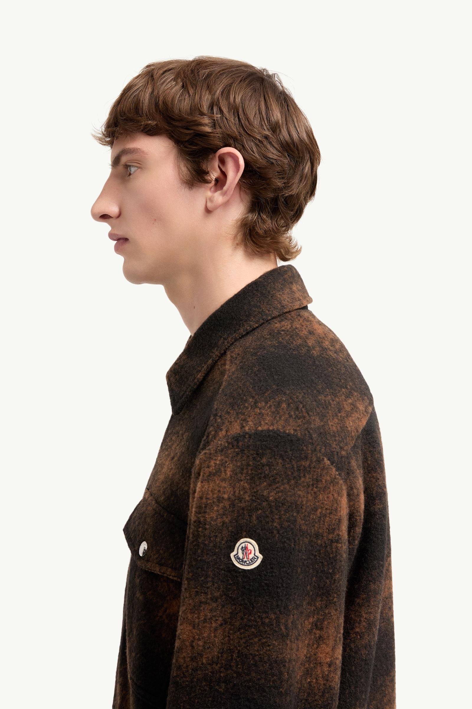 Alternative view of Check Jersey Zip-up Shirt Jacket