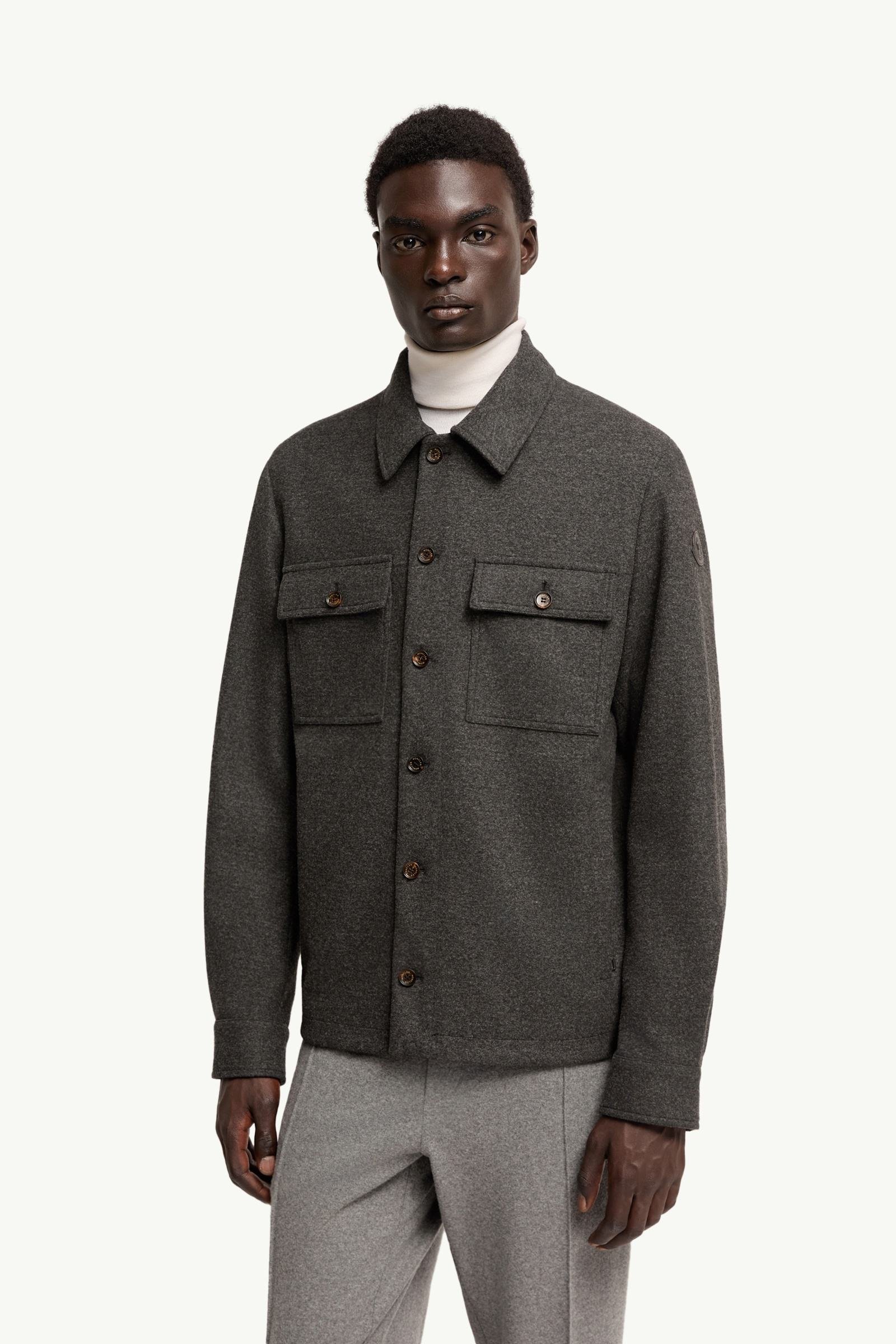 Flannel Shirt Jacket - 图片 4