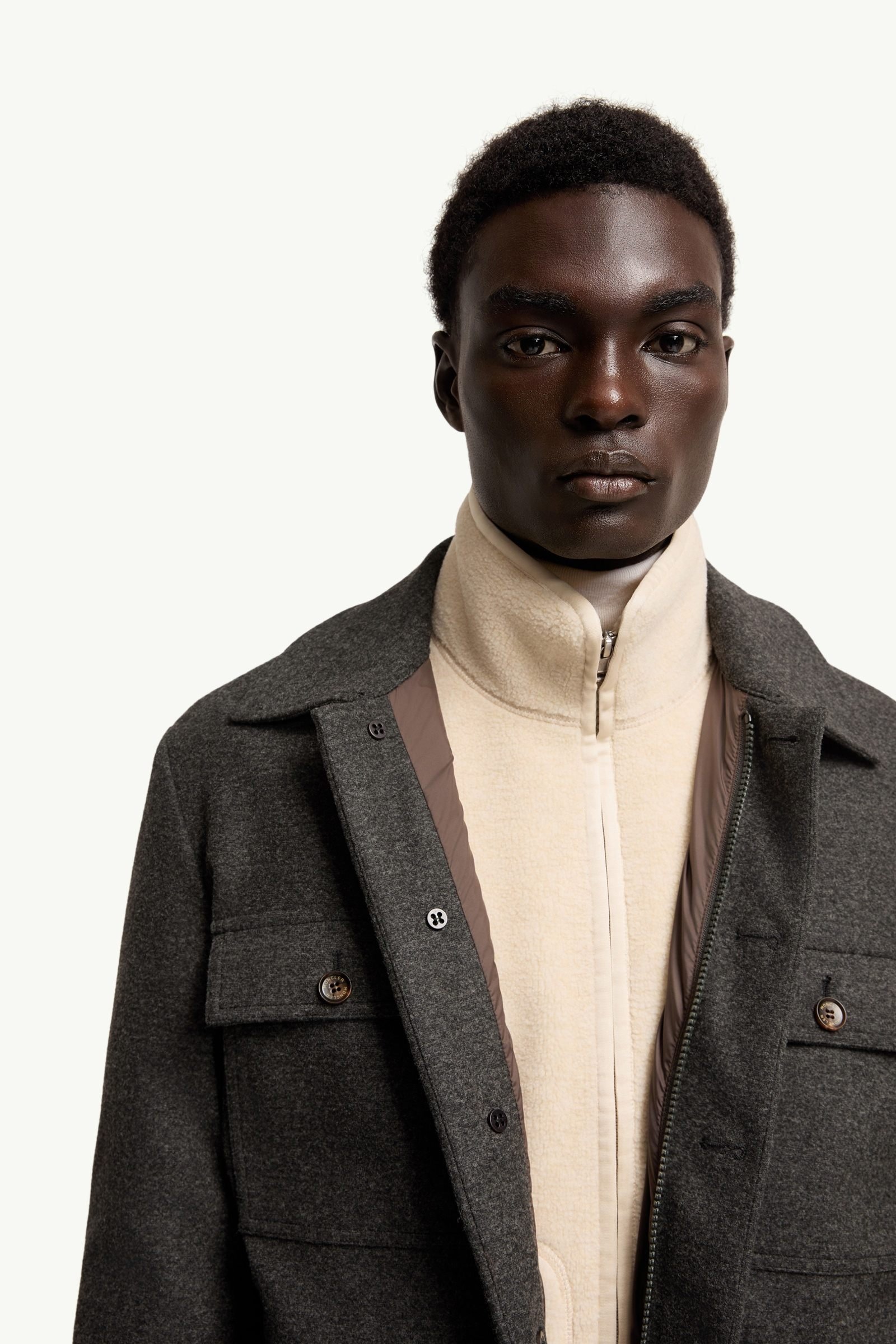 Flannel Shirt Jacket - 图片 6