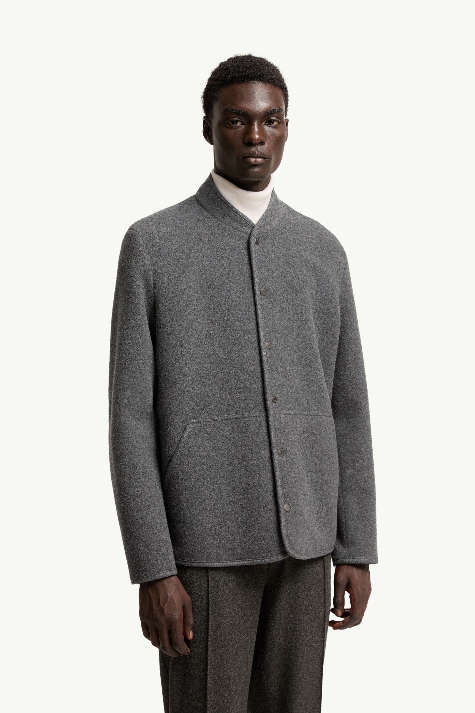 Wool Shirt Jacket - 图片 4