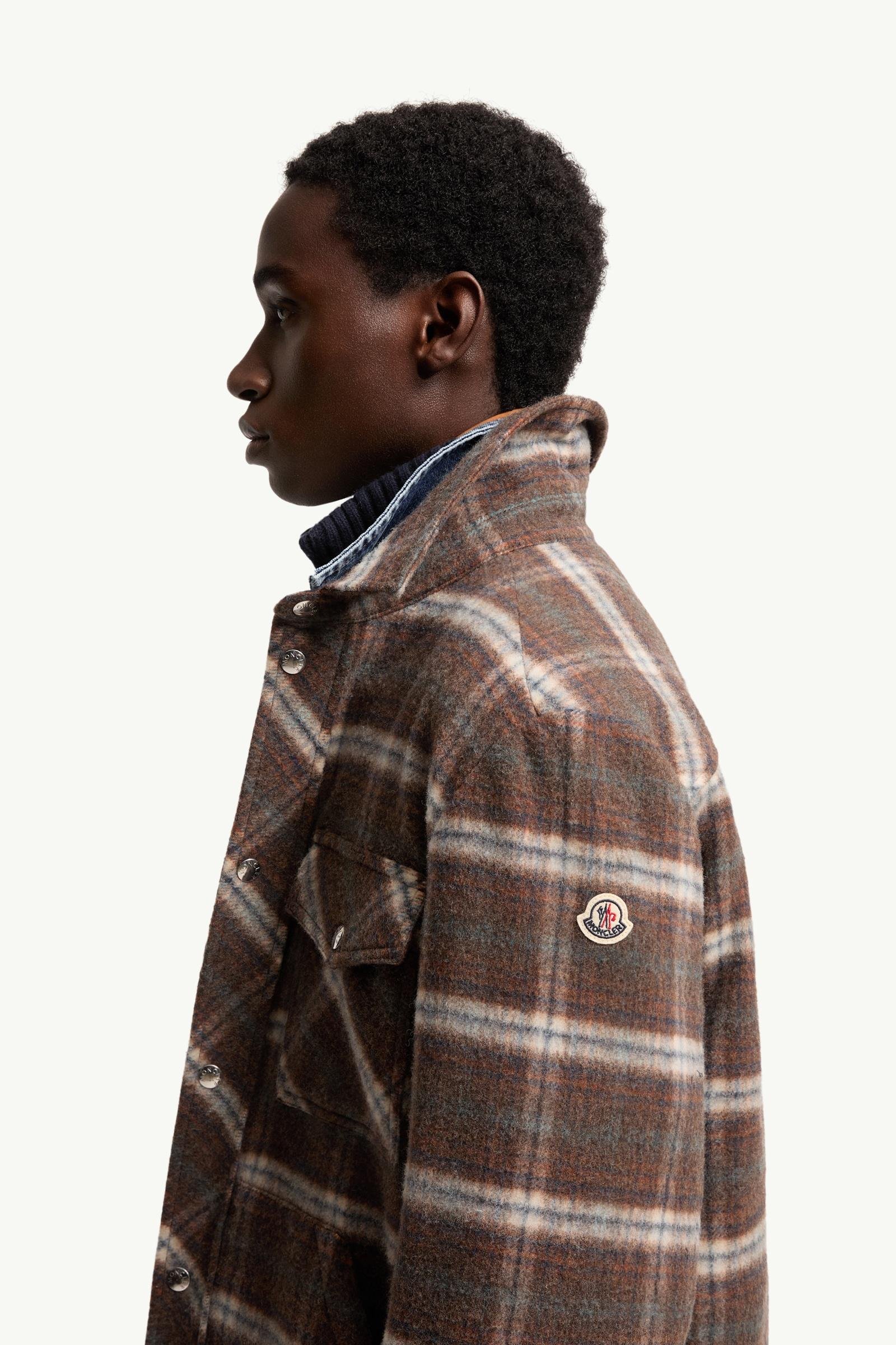 Alternative view of Check Wool Shirt Jacket