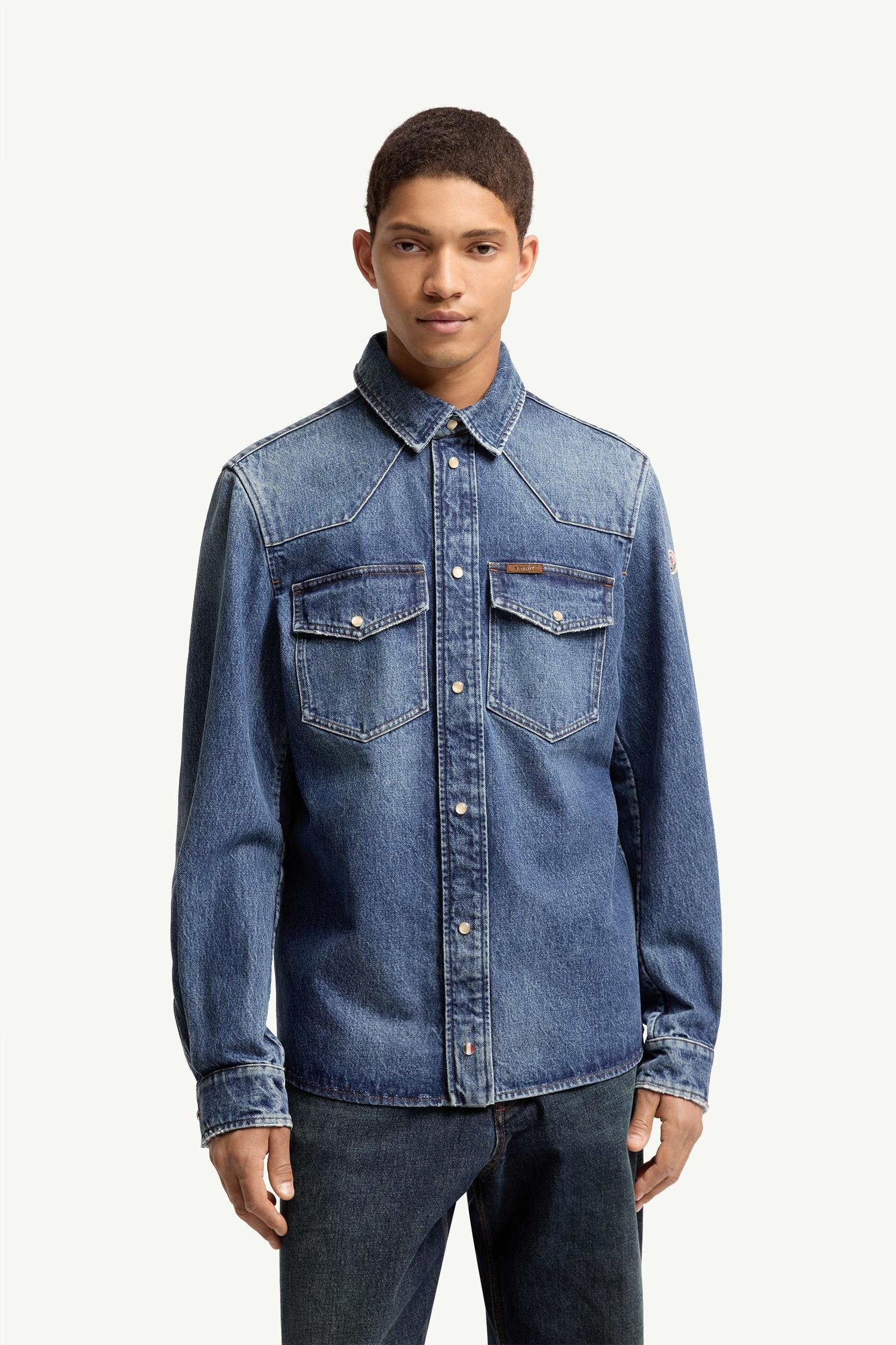 Denim Shirt Jacket - 图片 4