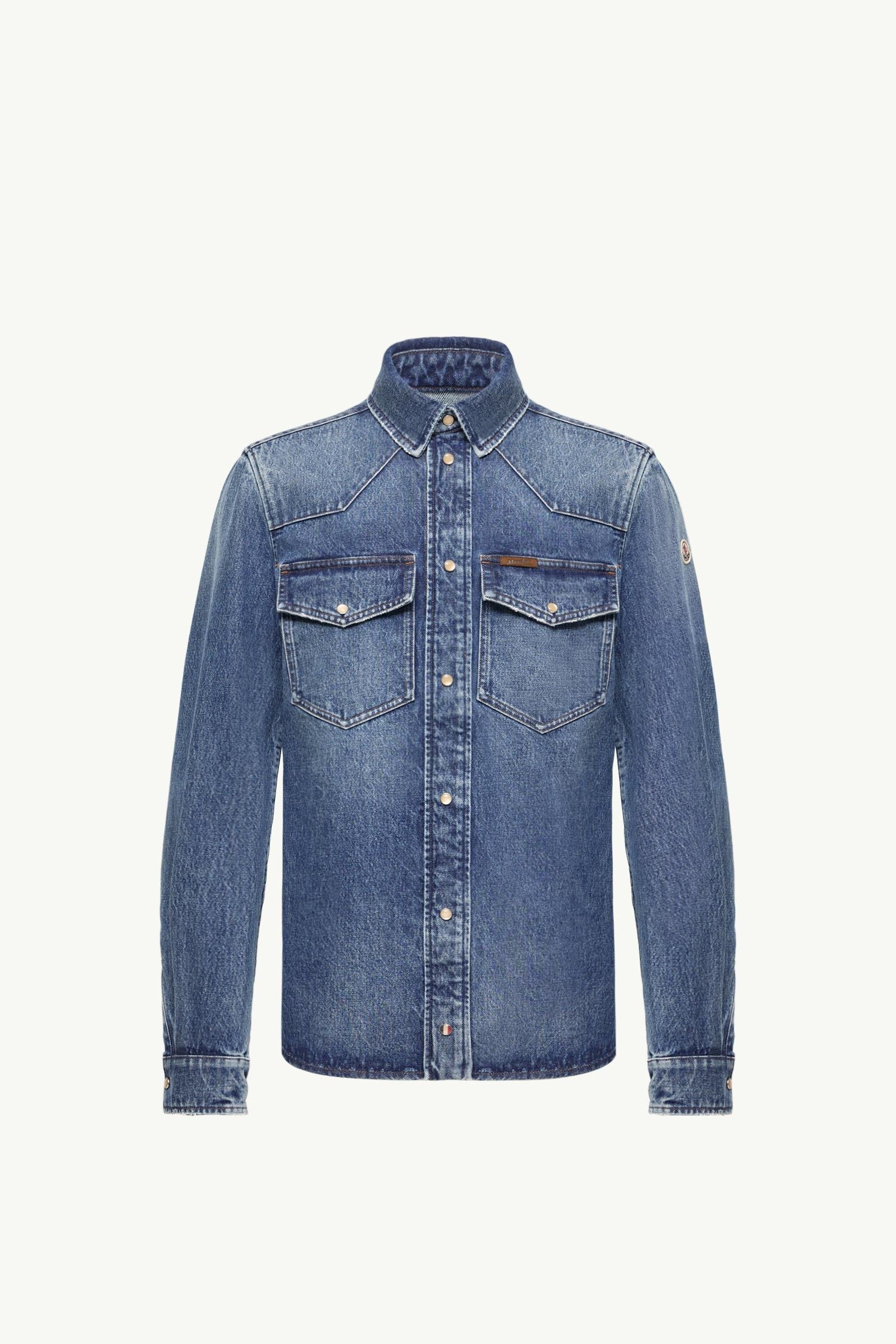Denim Shirt Jacket - 图片 3