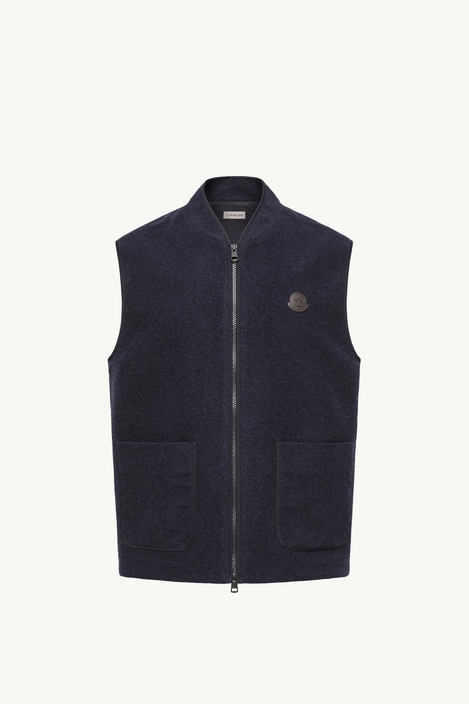 Wool Zip-Up Gilet - 图片 3