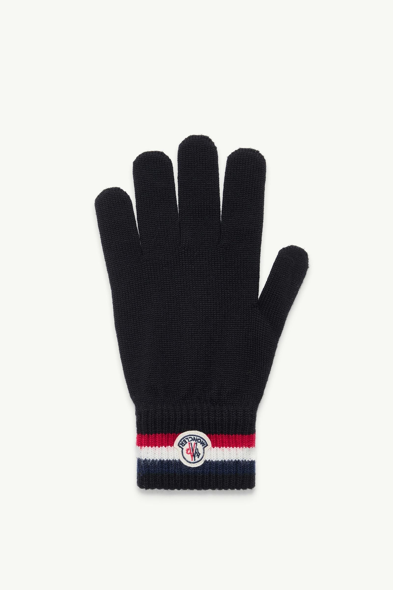 Tricolor Wool Gloves
