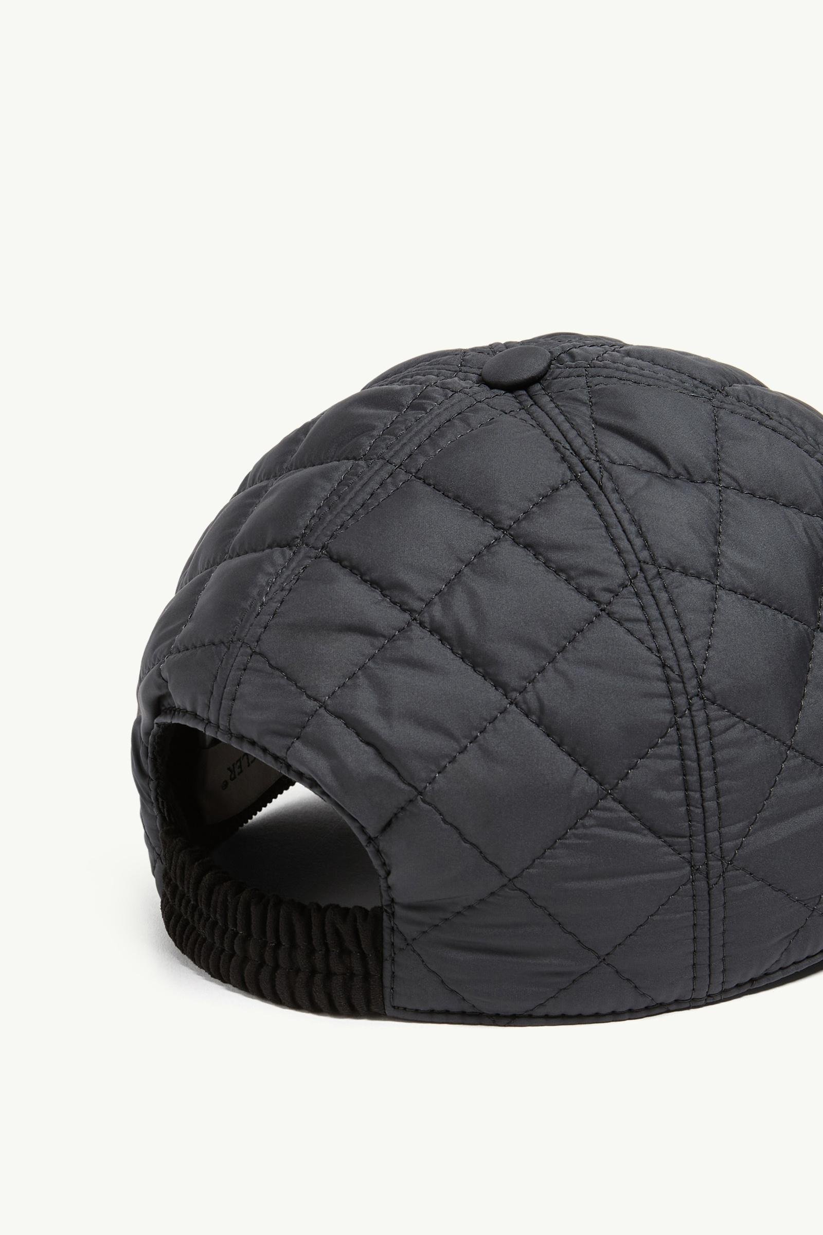 Diamond-Quilted Baseball Cap - 图片 4