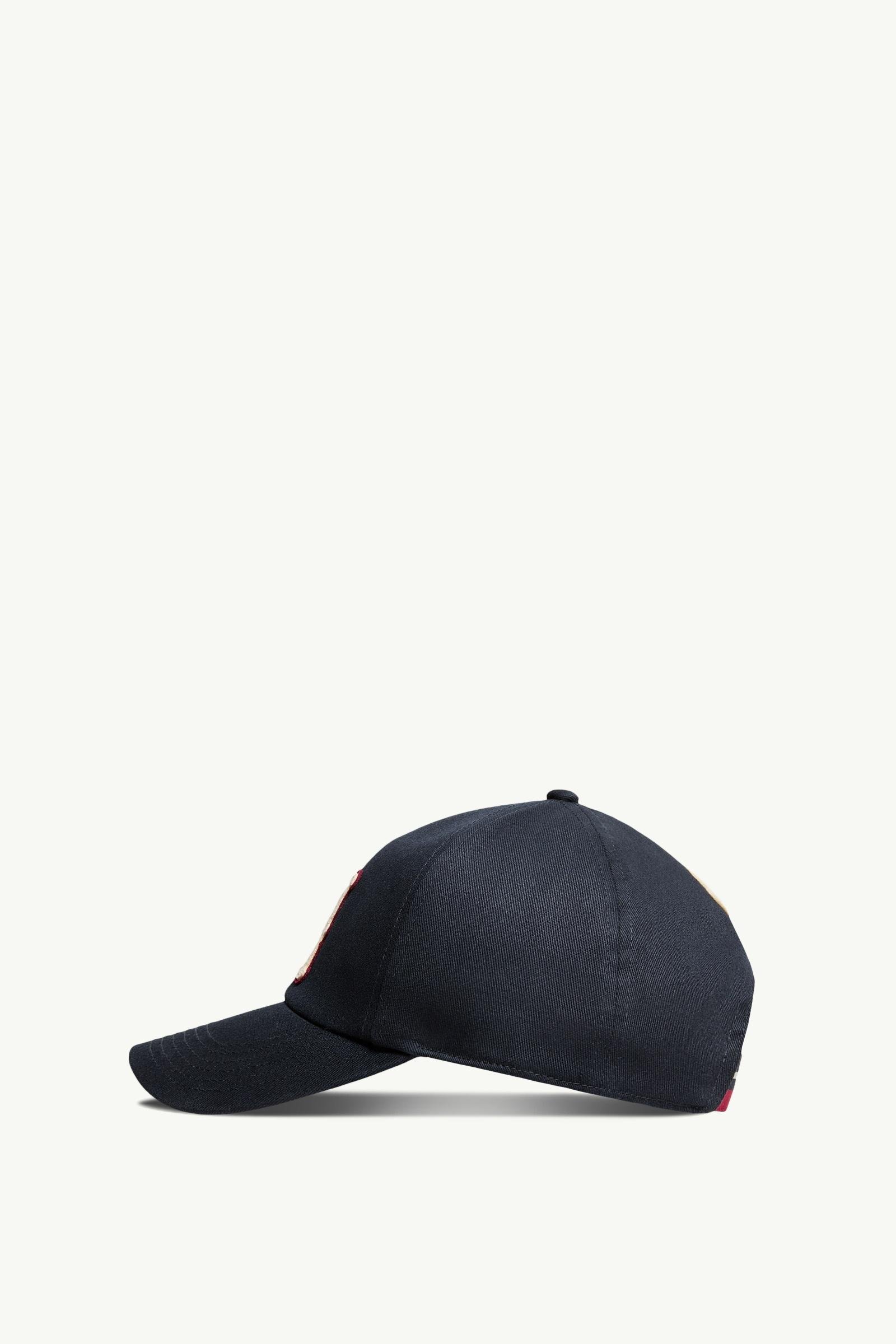 Cotton Gabardine Baseball Cap - 图片 3